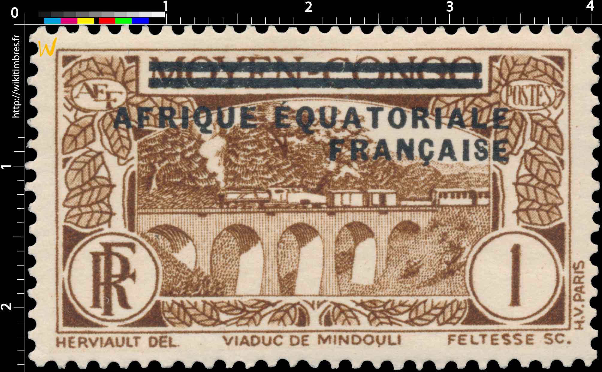 Viaduc de Mindouli moyen Congo Afrique Équatoriale Française