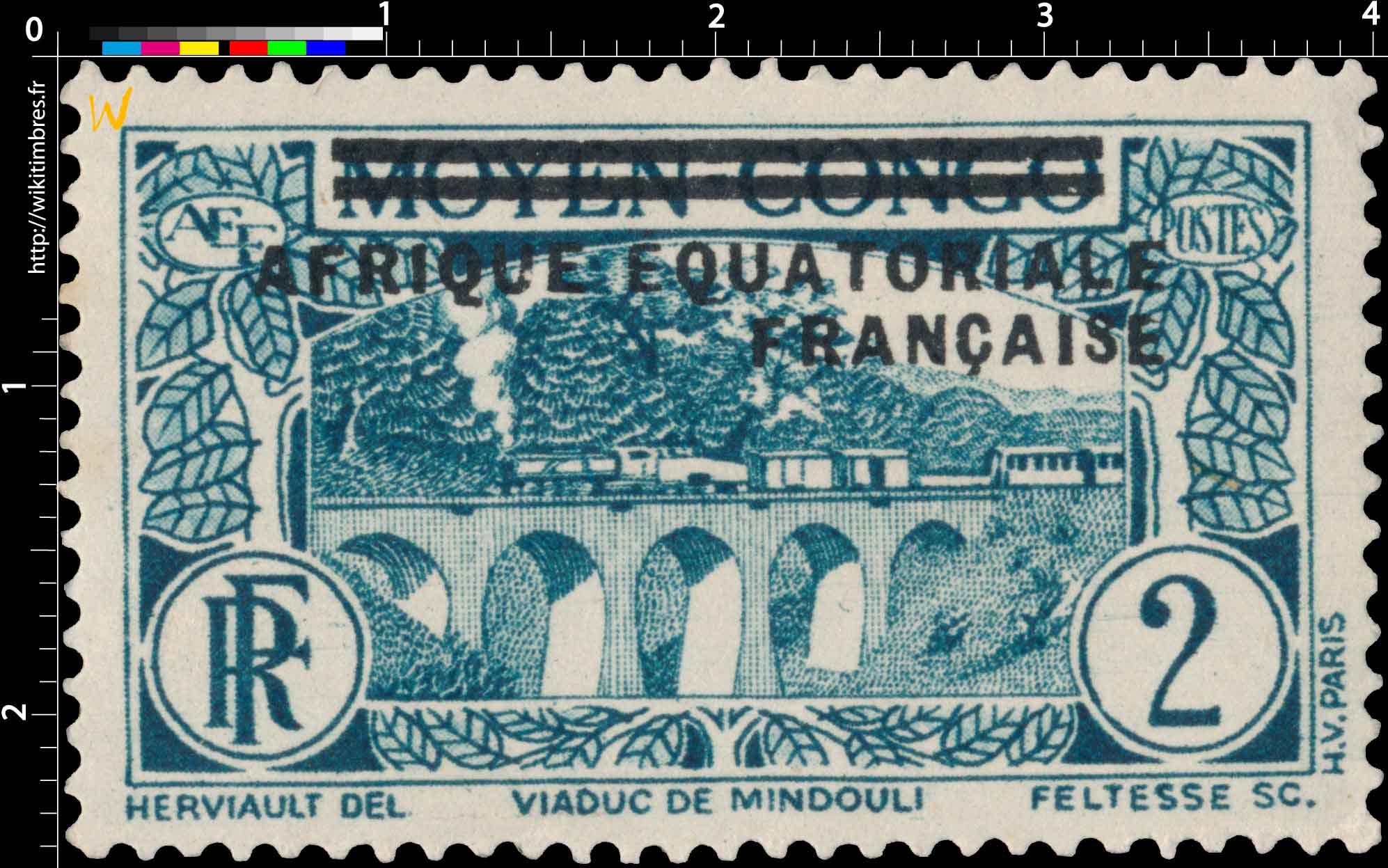 Viaduc de Mindouli moyen Congo Afrique Équatoriale Française