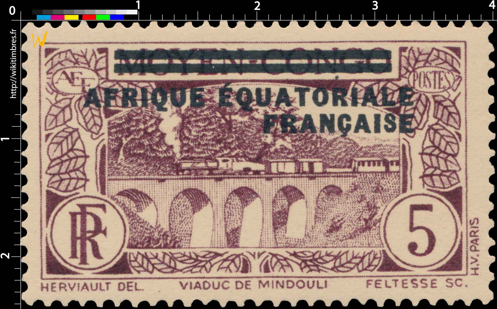 Viaduc de Mindouli moyen Congo Afrique Équatoriale Française