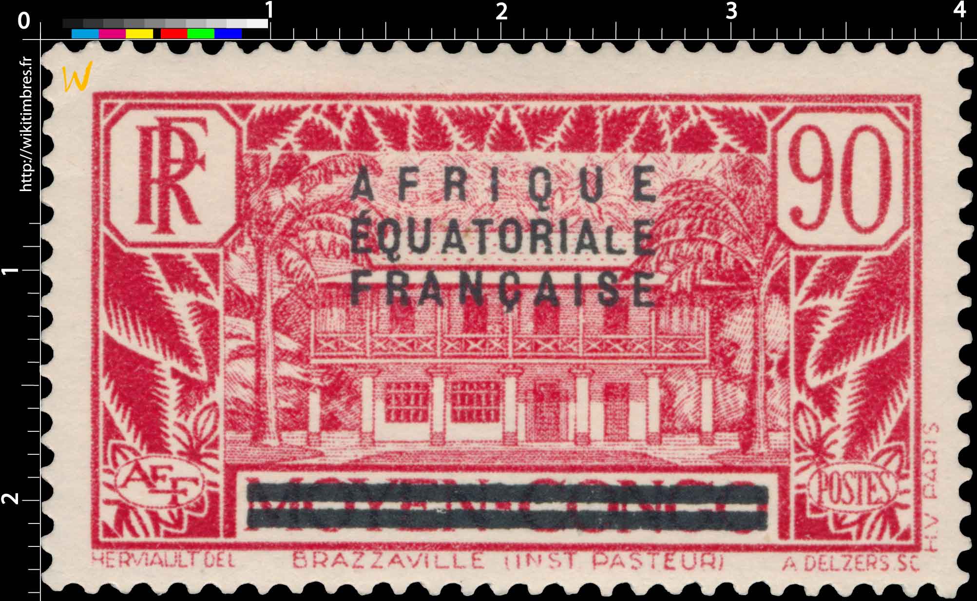 Brazzaville Inst. Pasteur moyen Congo Afrique Équatoriale Française