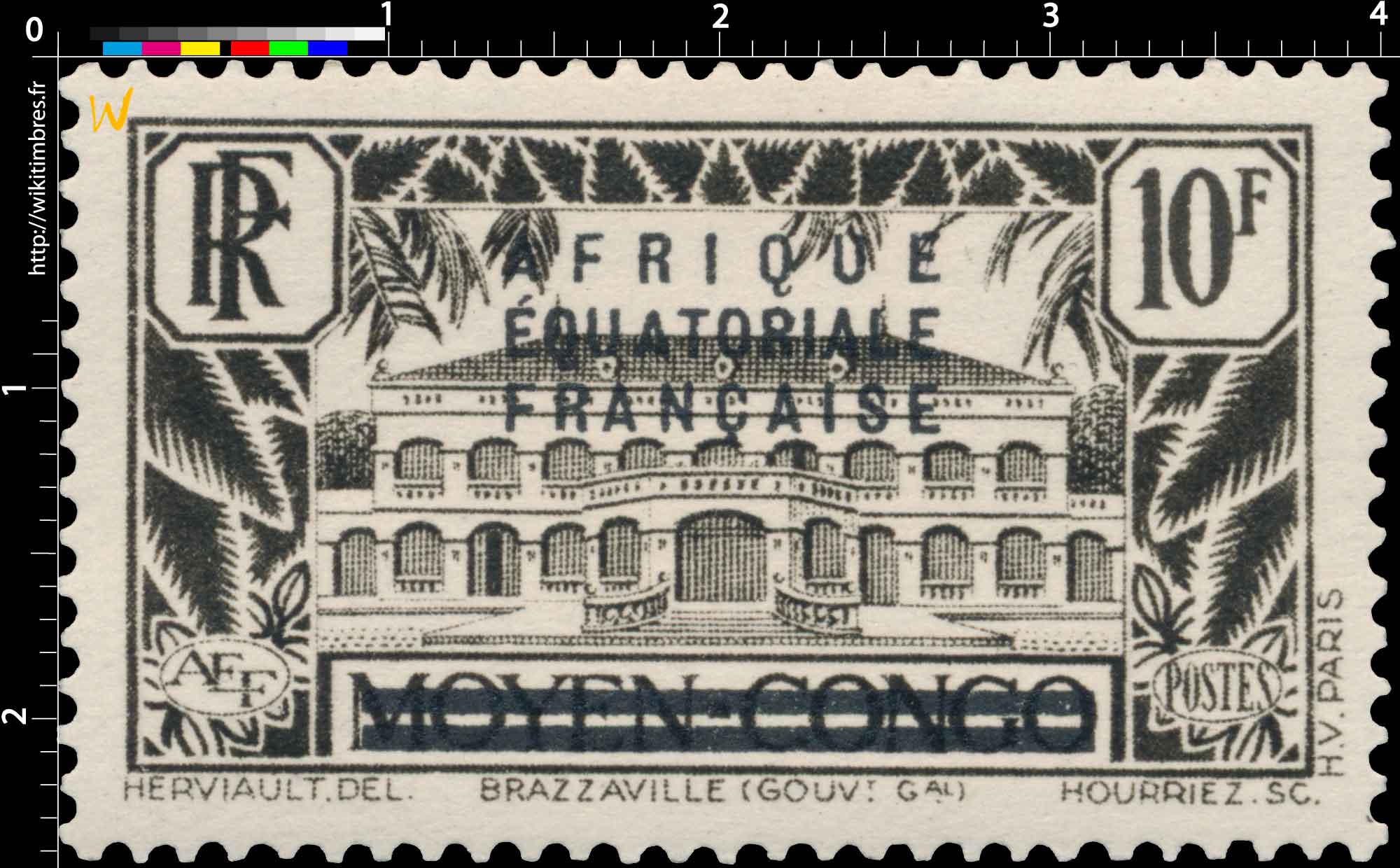 Brazzaville (GOUV.Gal) moyen Congo Afrique Équatoriale Française