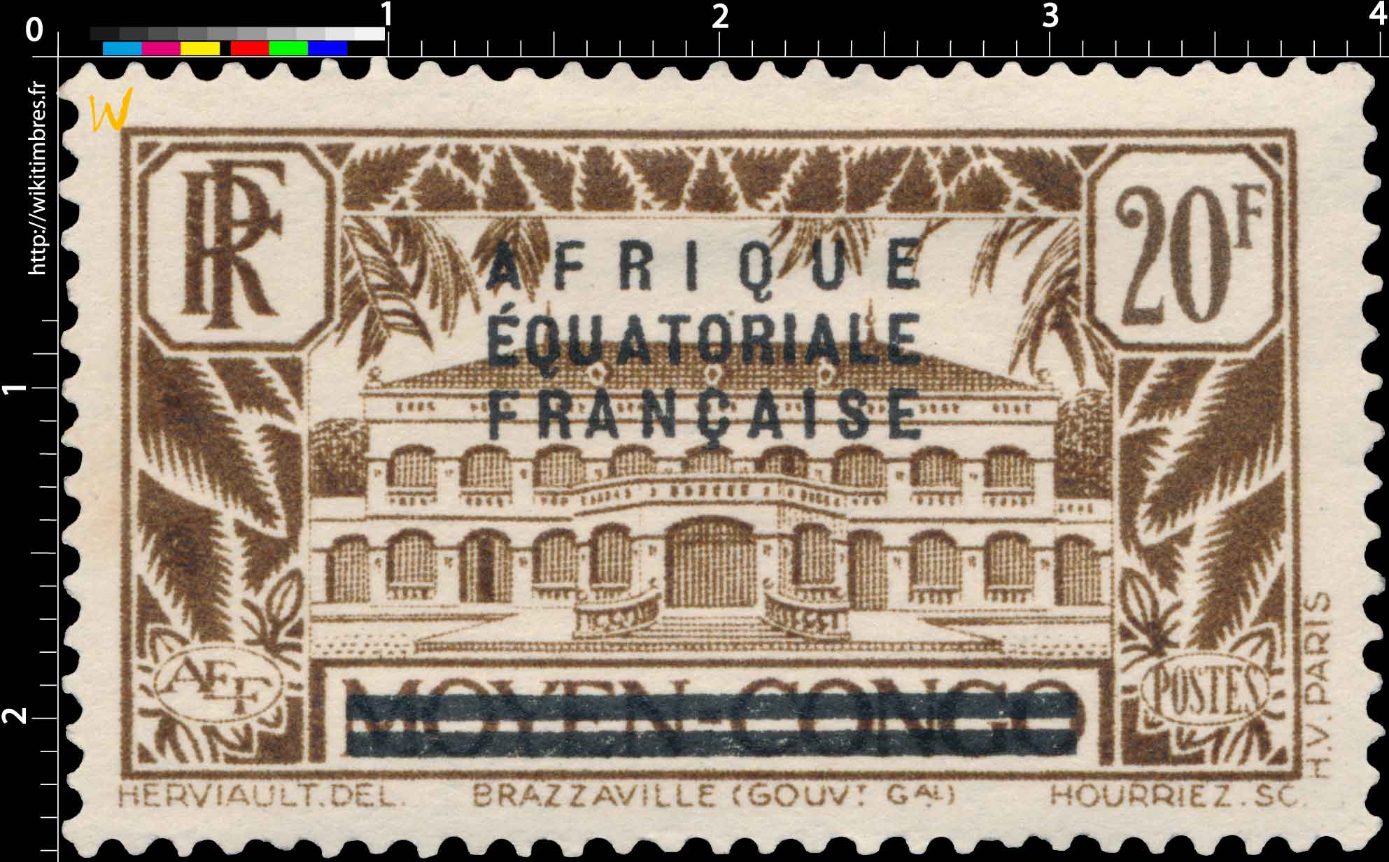 Brazzaville (GOUV.Gal) moyen Congo Afrique Équatoriale Française