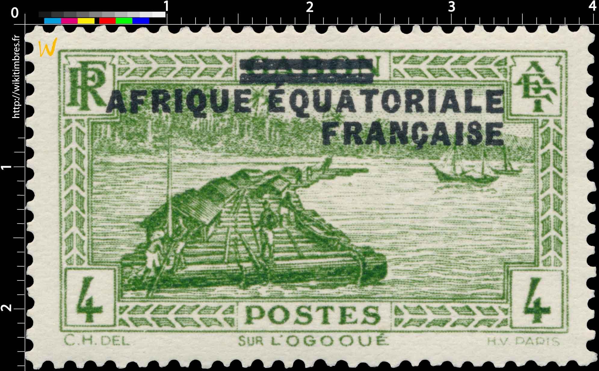 Gabon Sur l' Ogooué Afrique Équatoriale Française