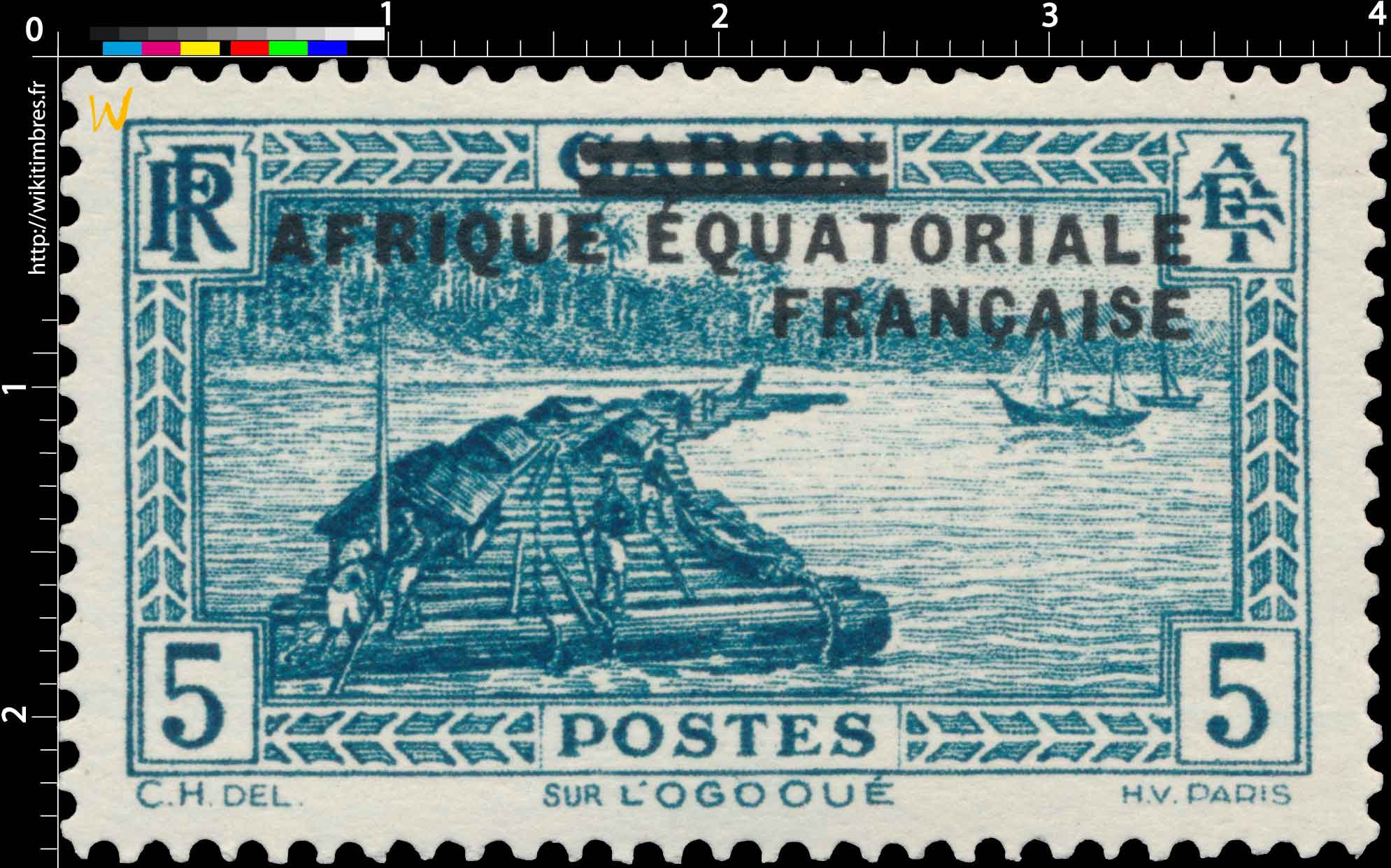 Gabon Sur l' Ogooué Afrique Équatoriale Française