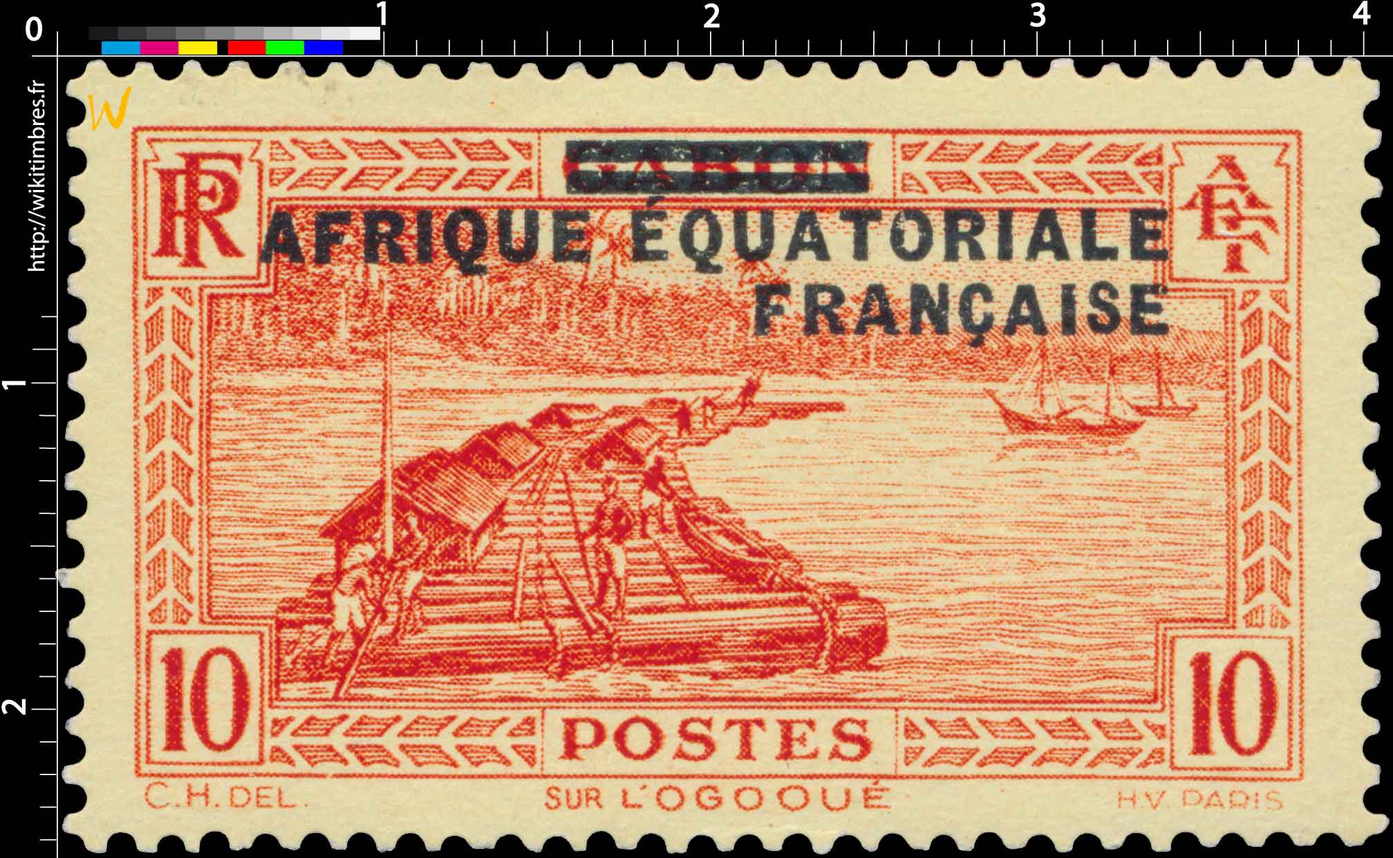Gabon Sur l' Ogooué Afrique Équatoriale Française