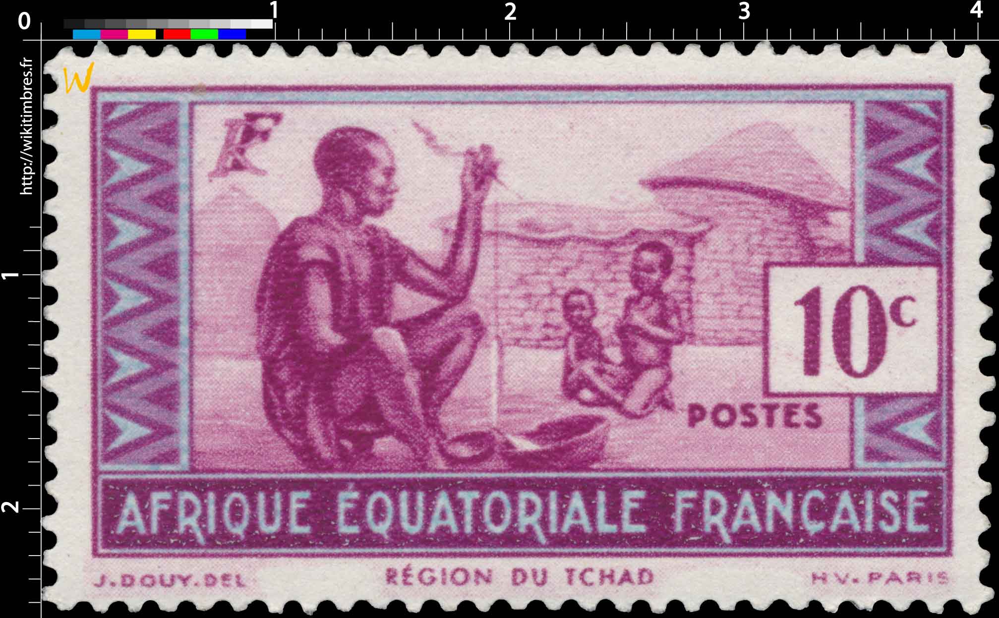 Région du Tchad Afrique Équatoriale Française