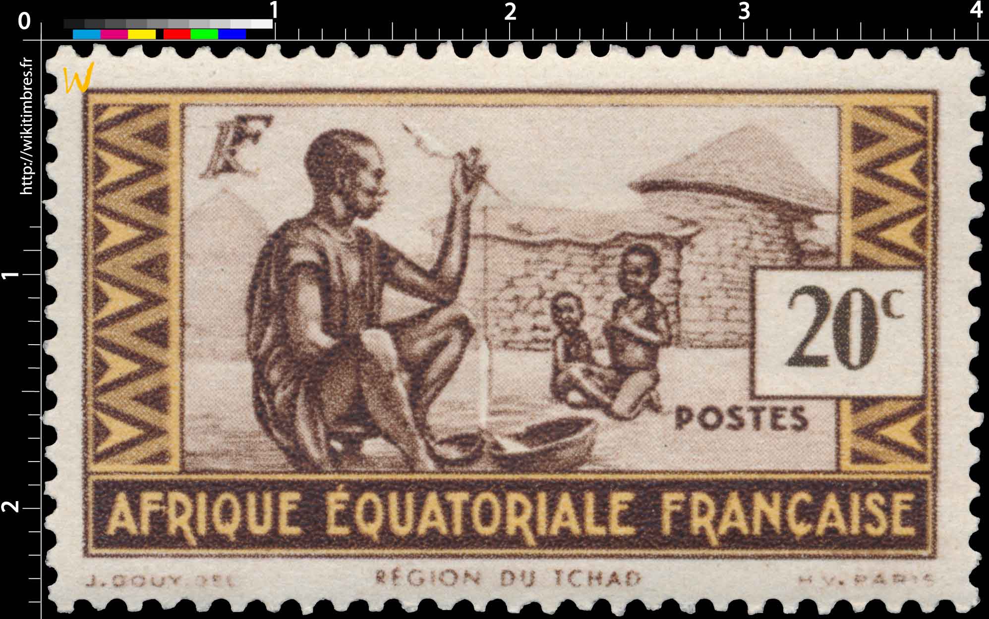Région du Tchad Afrique Équatoriale Française