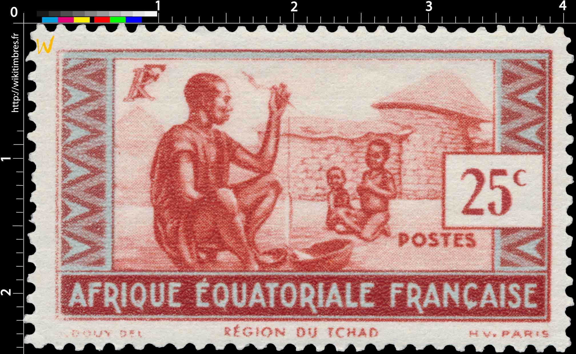 Région du Tchad Afrique Équatoriale Française