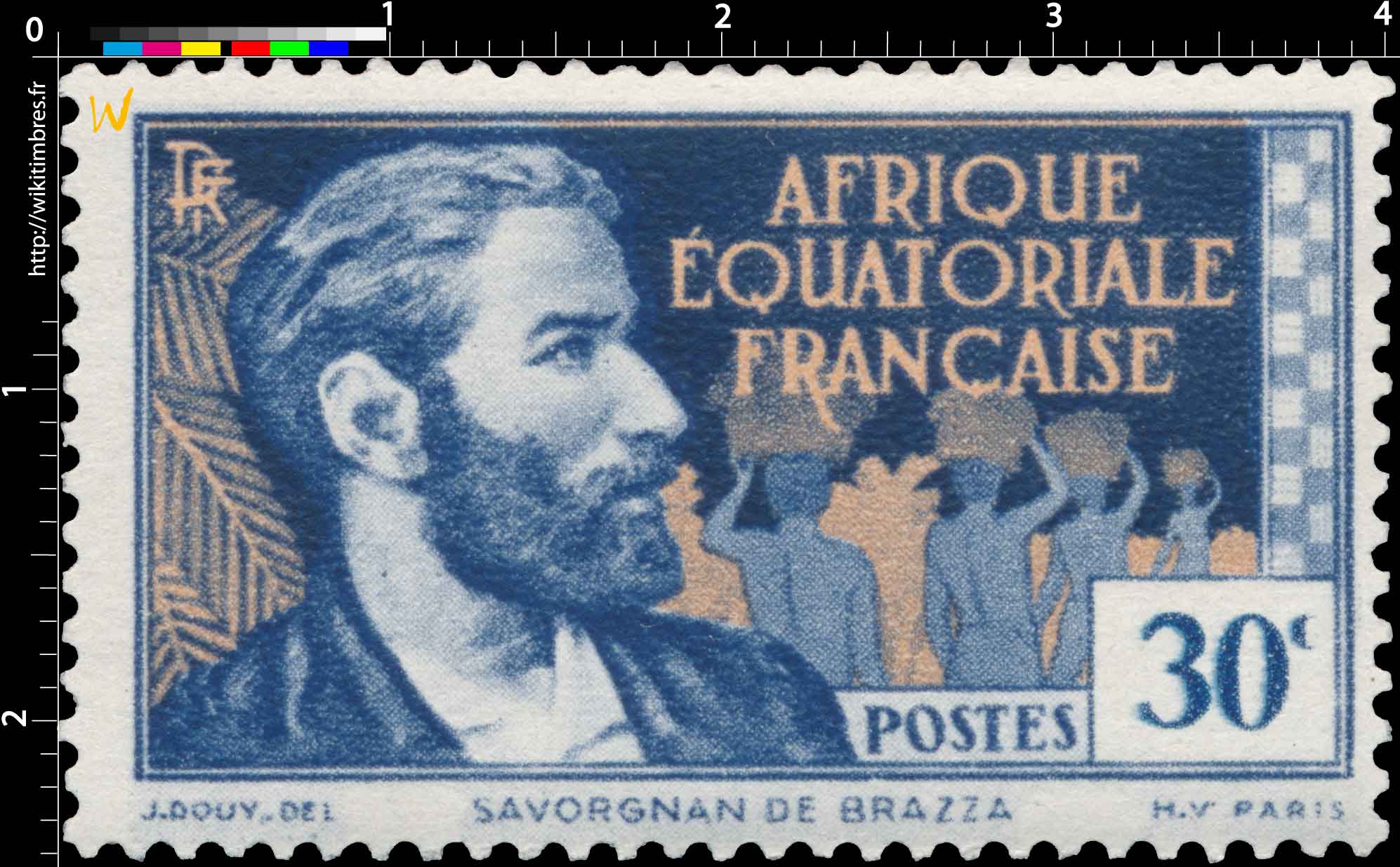 Savorgnan de Brazza Afrique Équatoriale Française