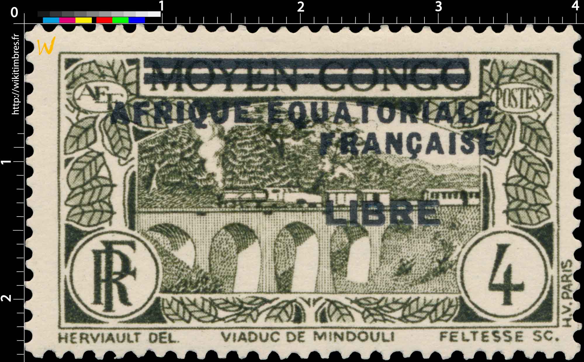 Viaduc de Mindouli moyen Congo Afrique Équatoriale Française