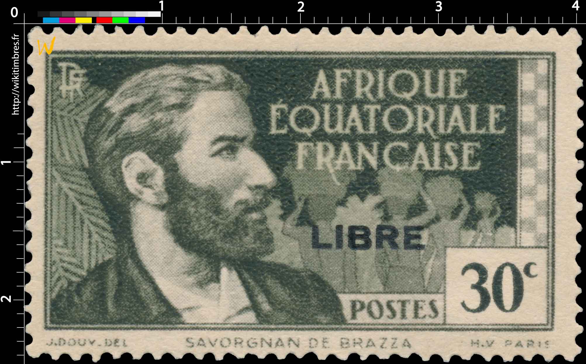 Savorgnan de Brazza Afrique Équatoriale Française