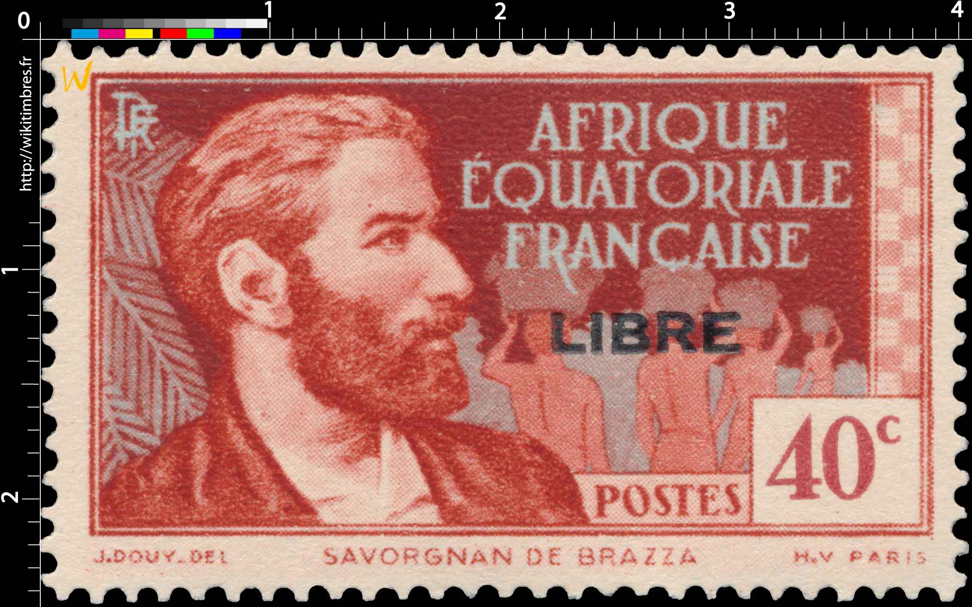 Savorgnan de Brazza Afrique Équatoriale Française