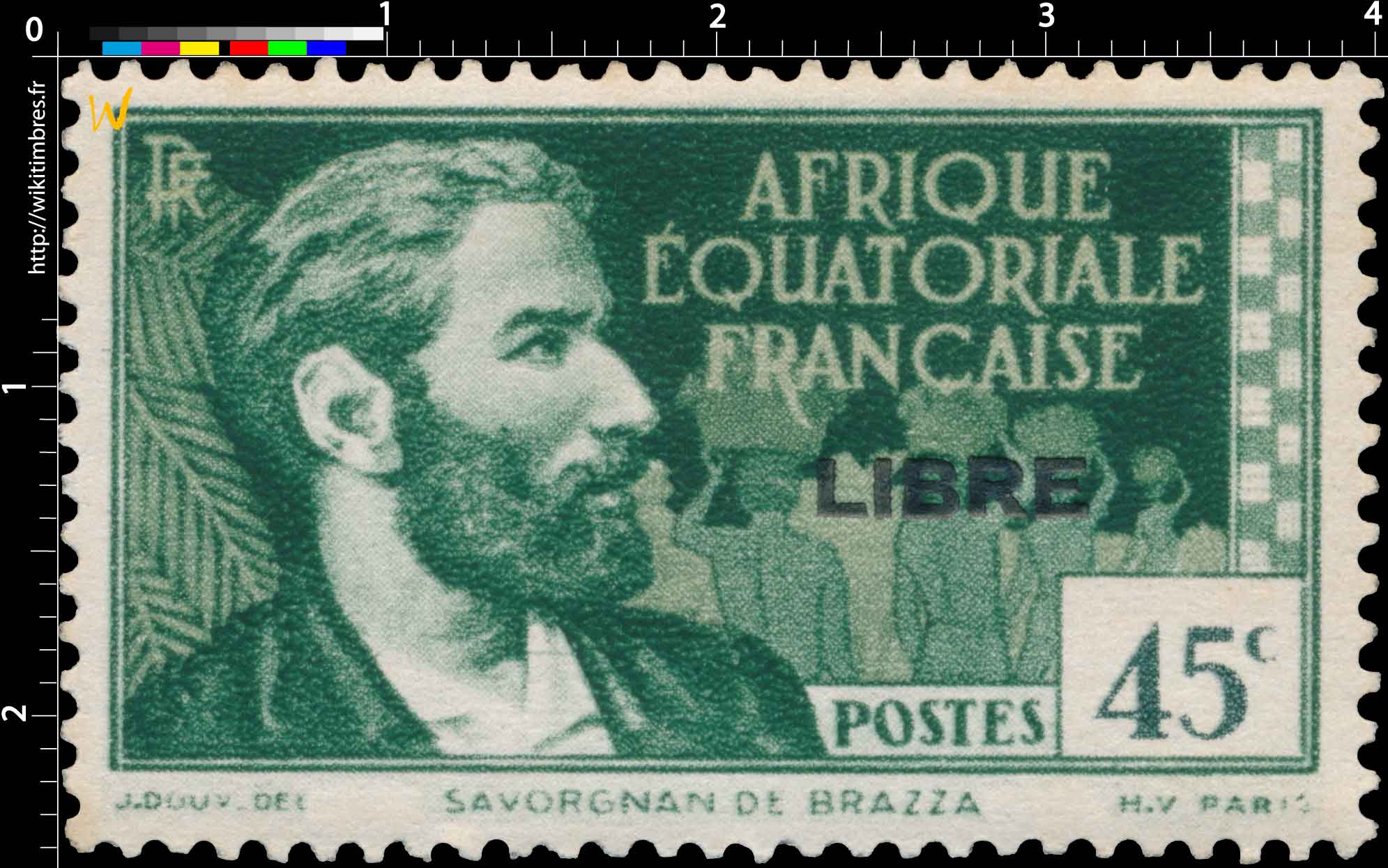 Savorgnan de Brazza Afrique Équatoriale Française