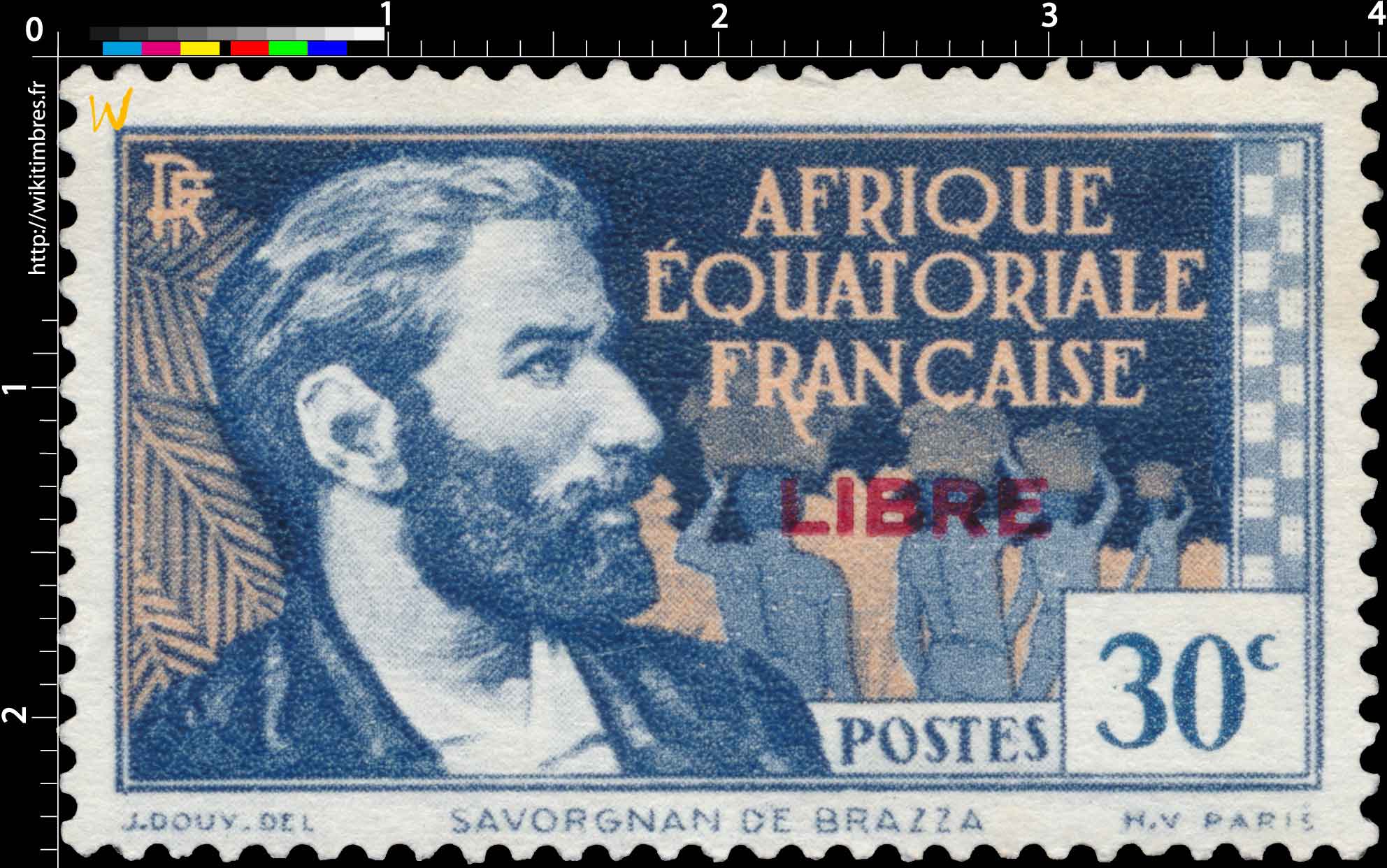Savorgnan de Brazza Afrique Équatoriale Française