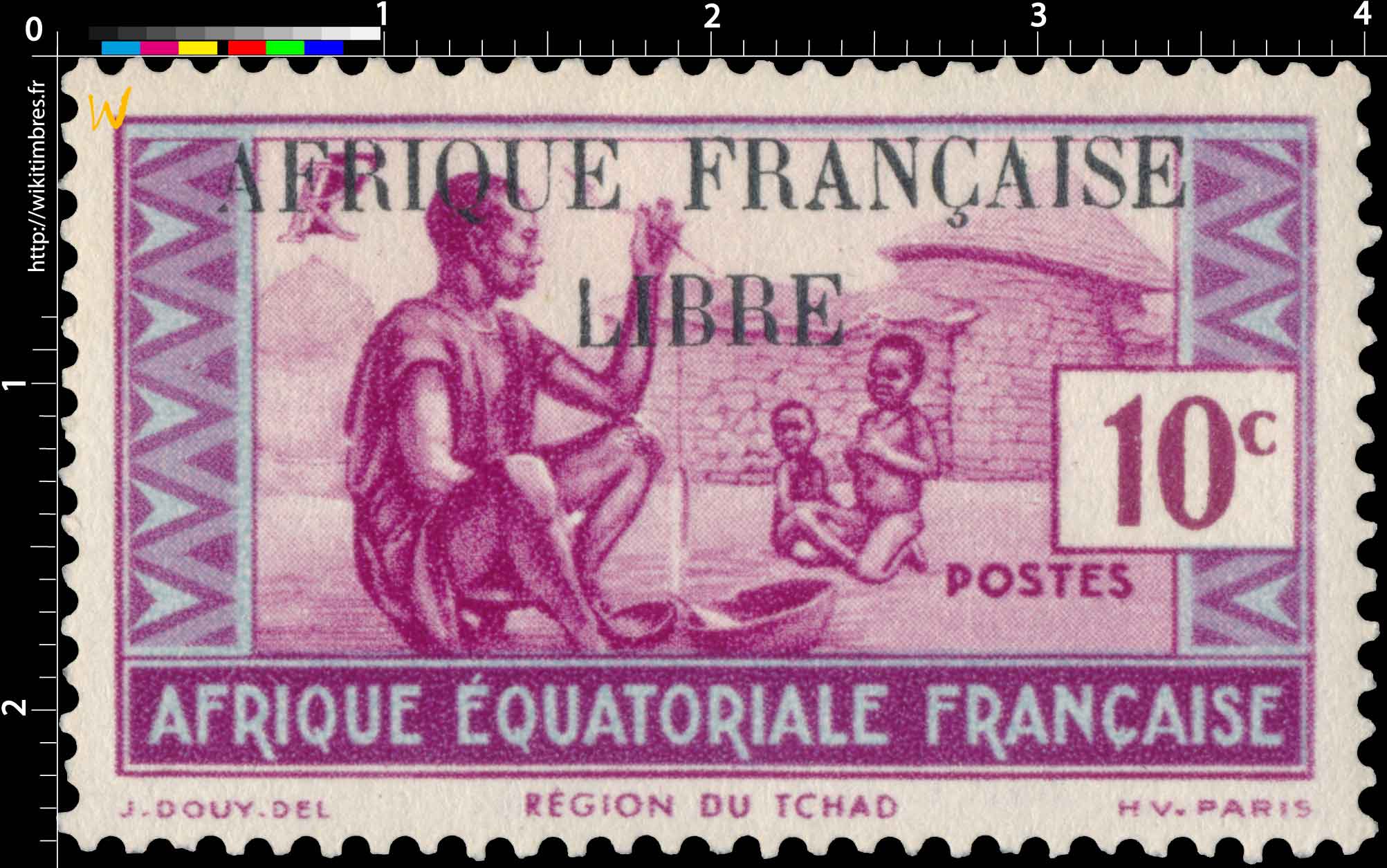 Région du Tchad Afrique Équatoriale Française