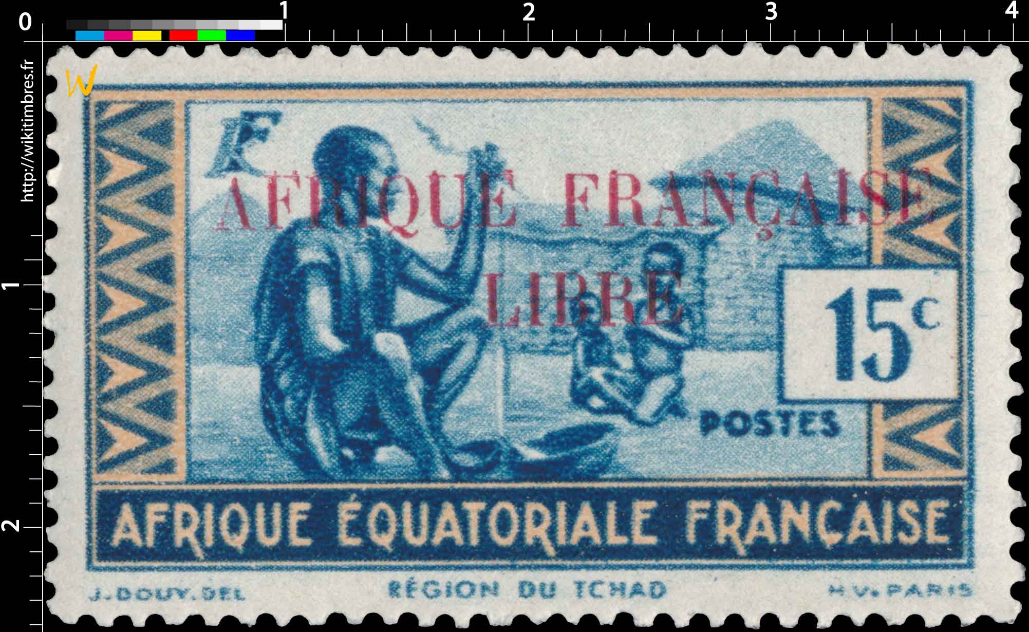 Région du Tchad Afrique Équatoriale Française