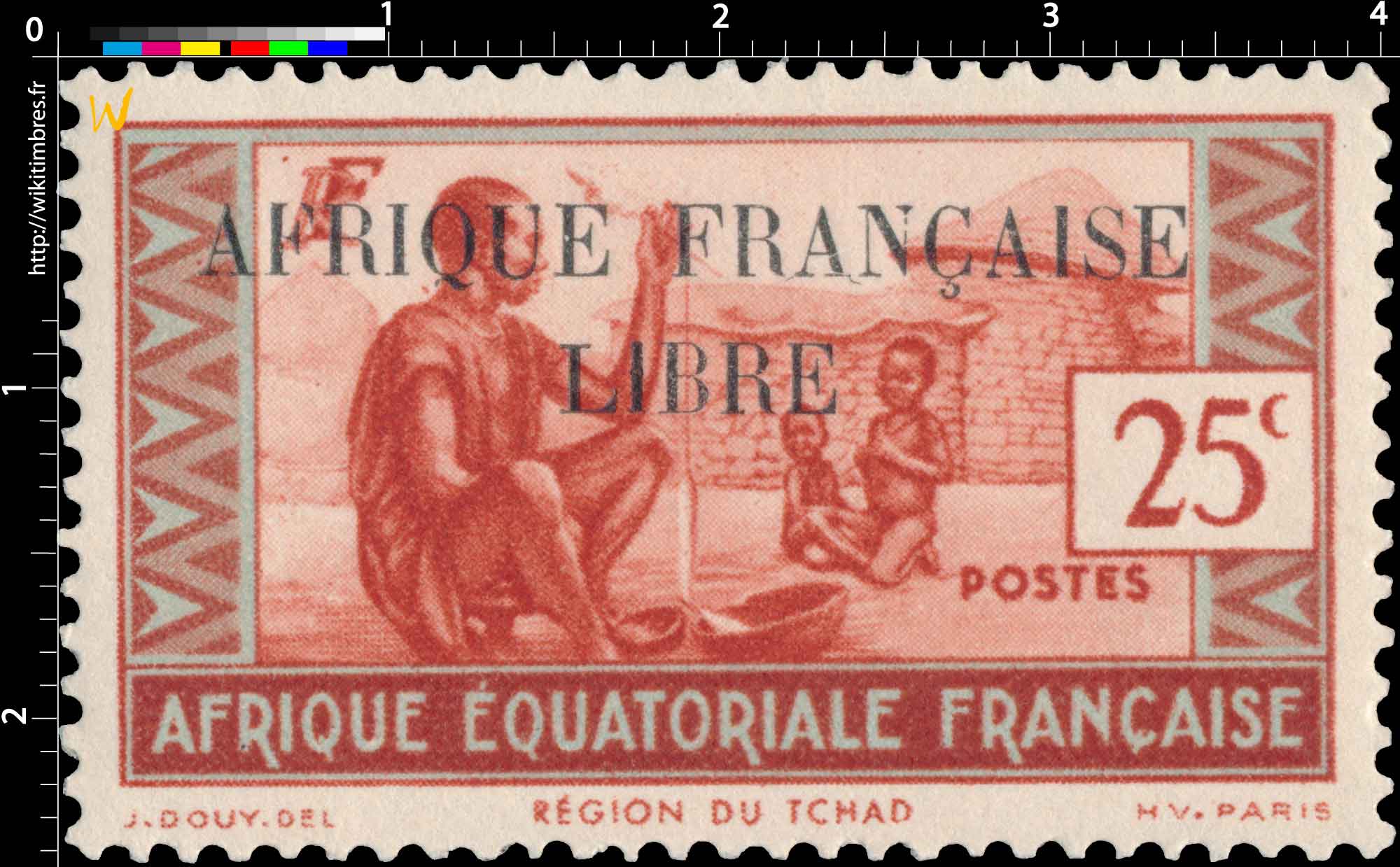 Région du Tchad Afrique Équatoriale Française