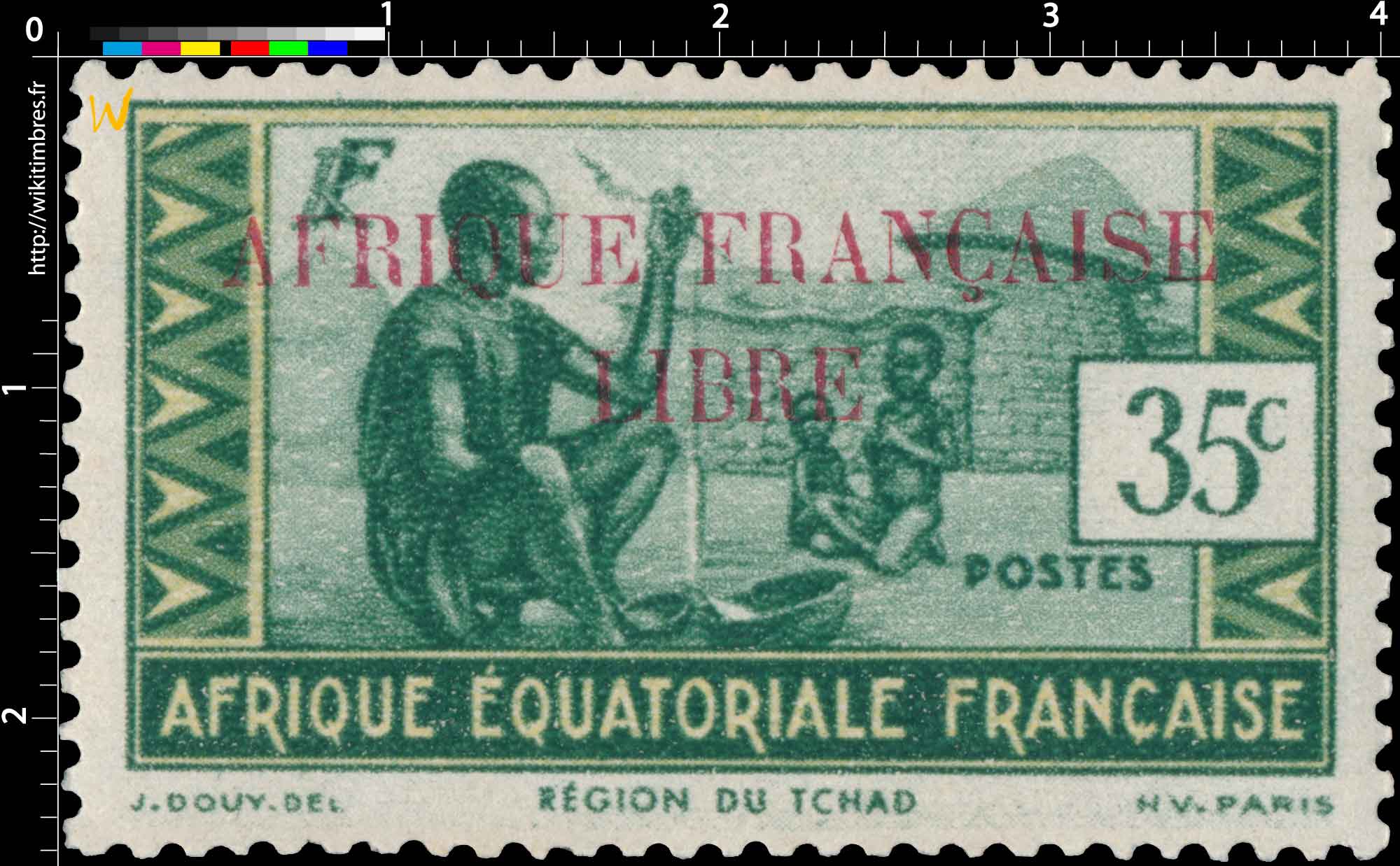 Région du Tchad Afrique Équatoriale Française