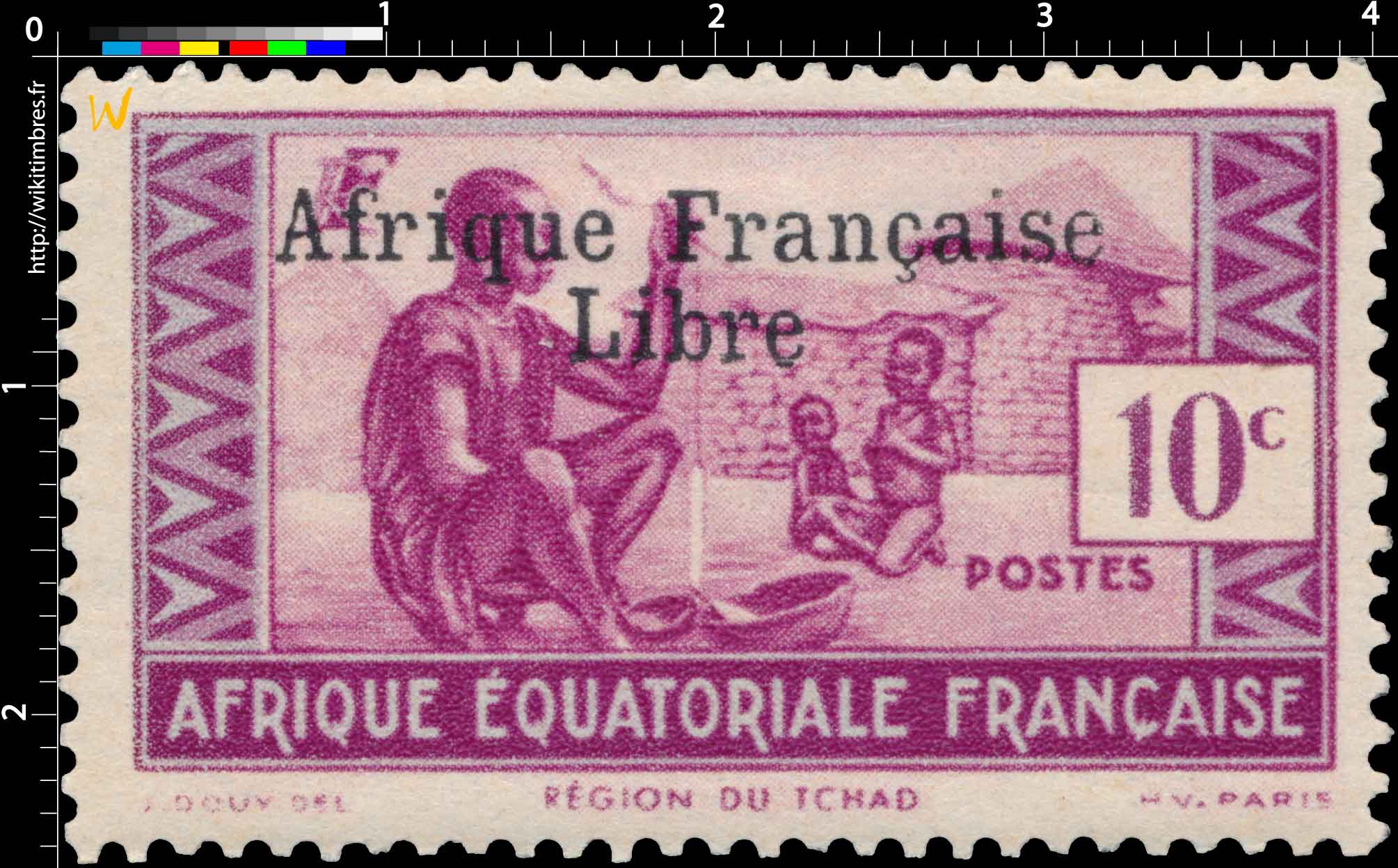 Région du Tchad Afrique Équatoriale Française