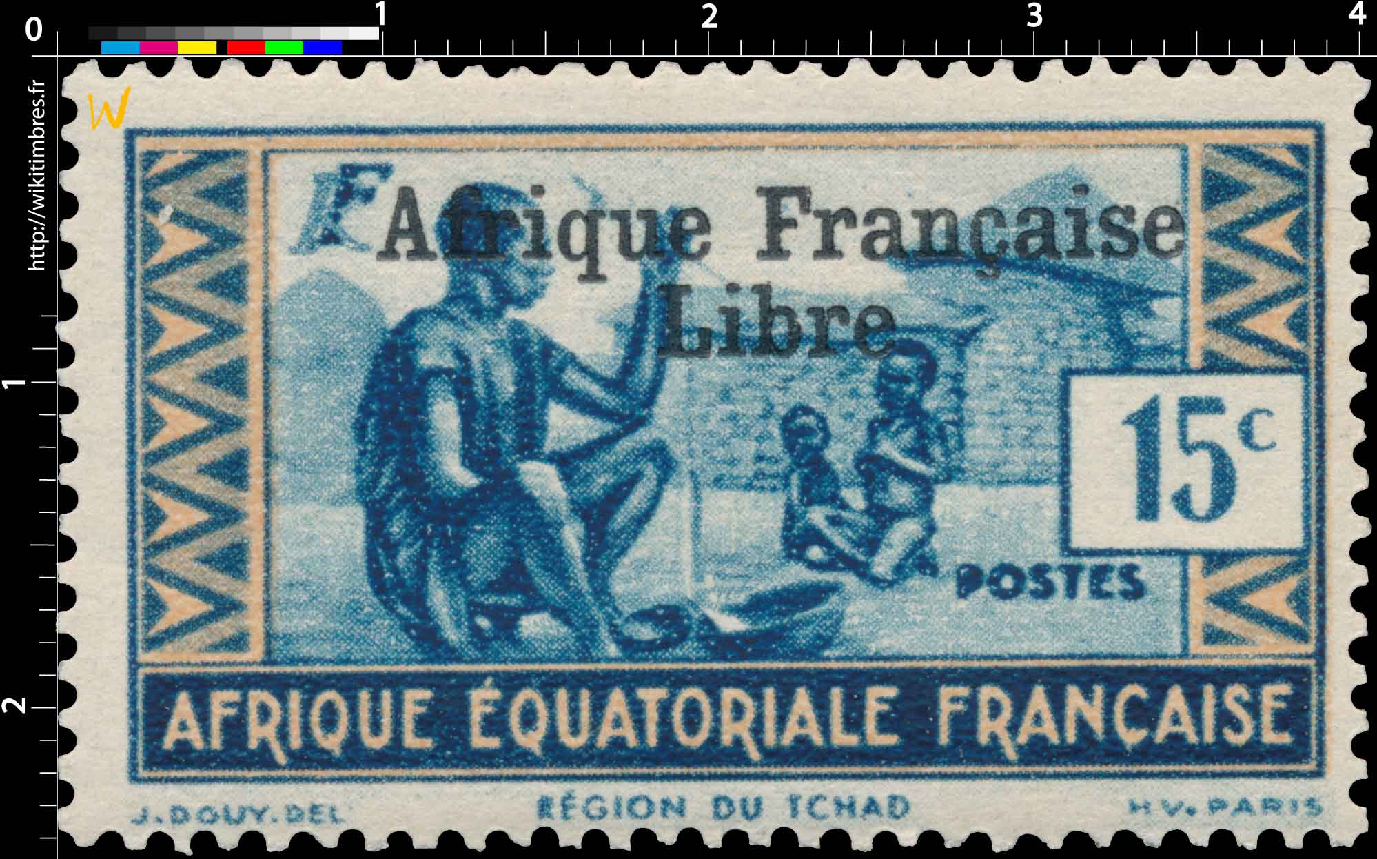 Région du Tchad Afrique Équatoriale Française