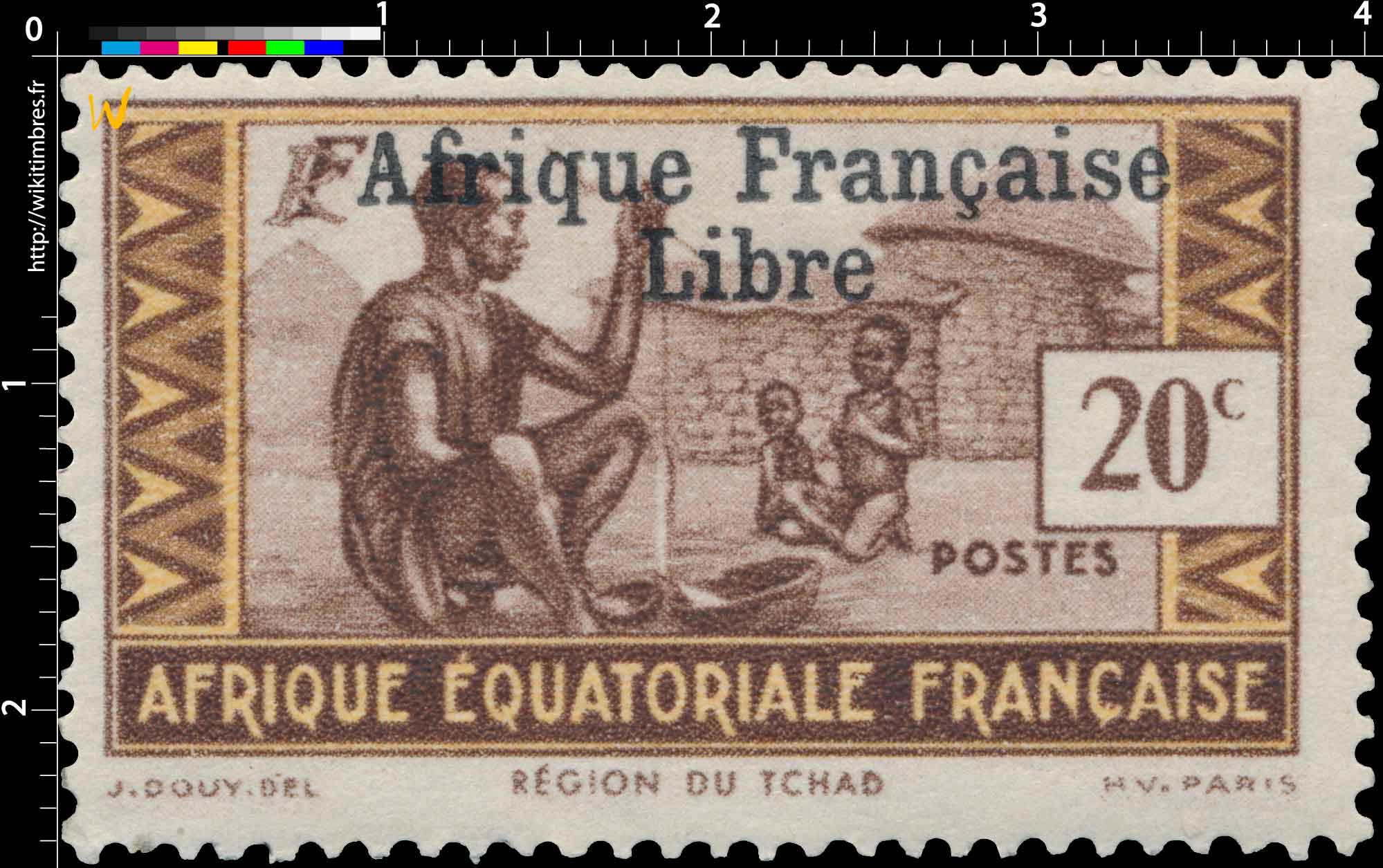 Région du Tchad Afrique Équatoriale Française