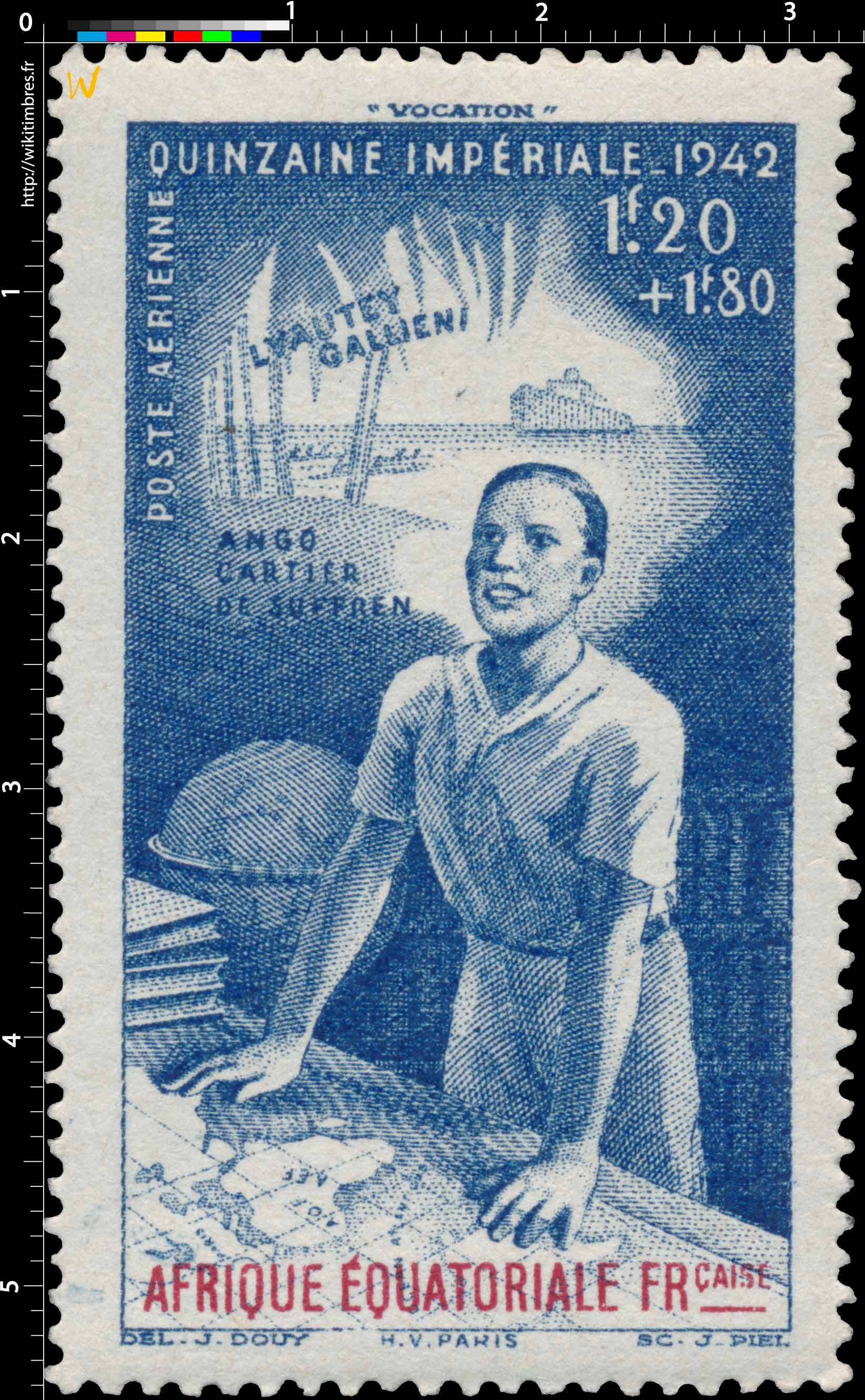 Quinzaine impériale 1942 Afrique Équatoriale Française