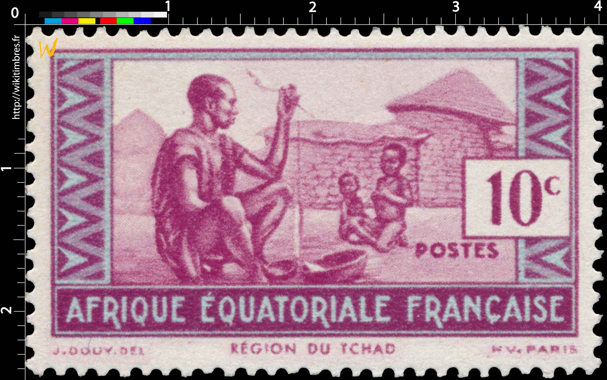 Région du Tchad Afrique Équatoriale Française
