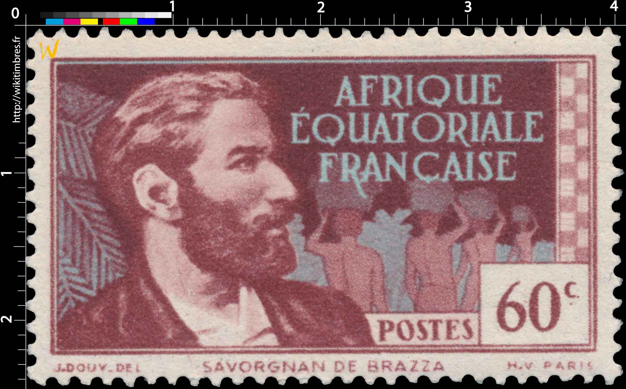 Savorgnan de Brazza Afrique Équatoriale Française