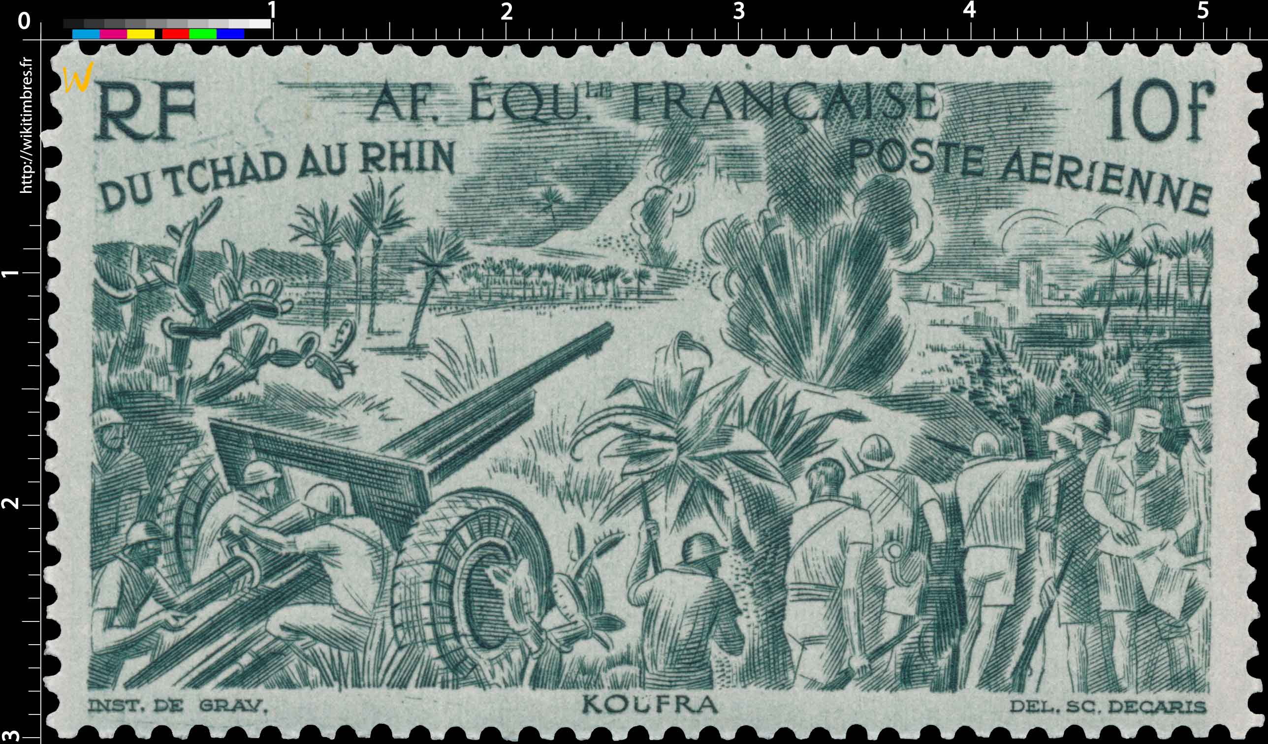 Du Tchad au Rhin Koufra poste aérienne