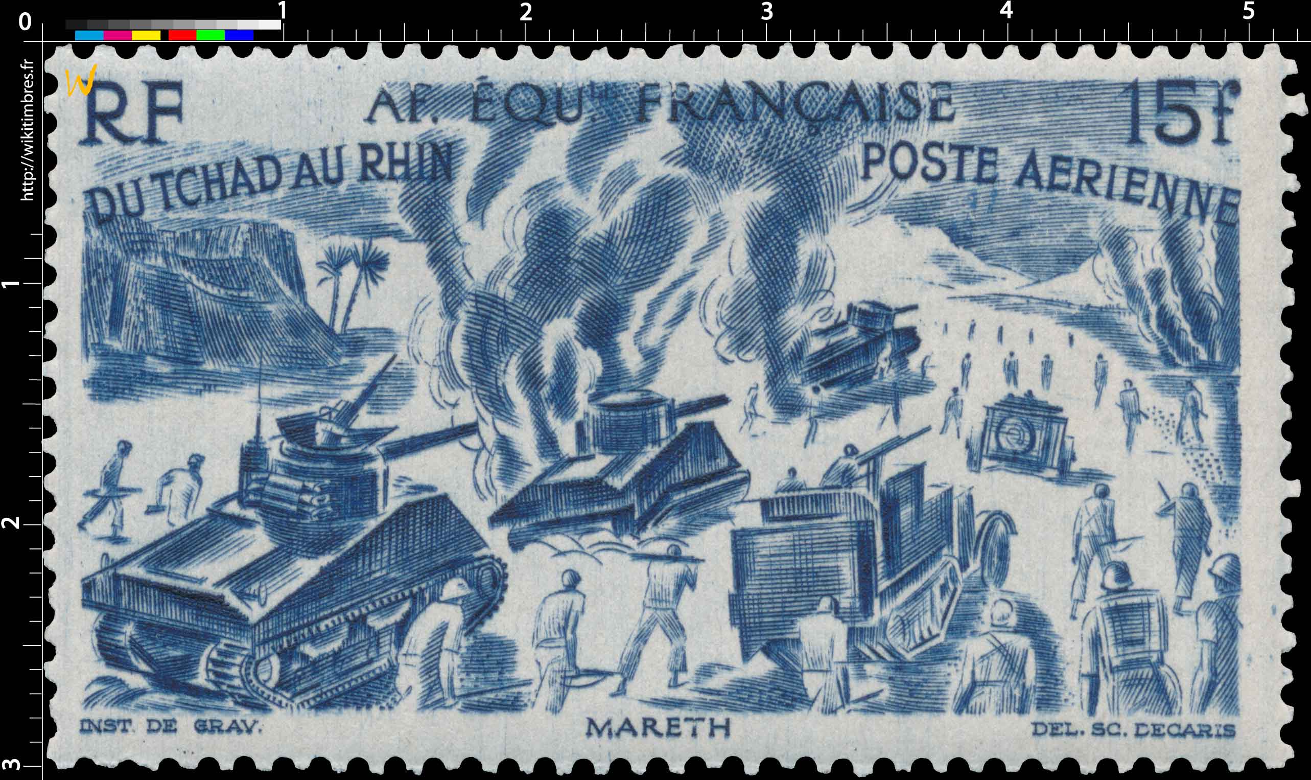 Du Tchad au Rhin Mareth poste aérienne