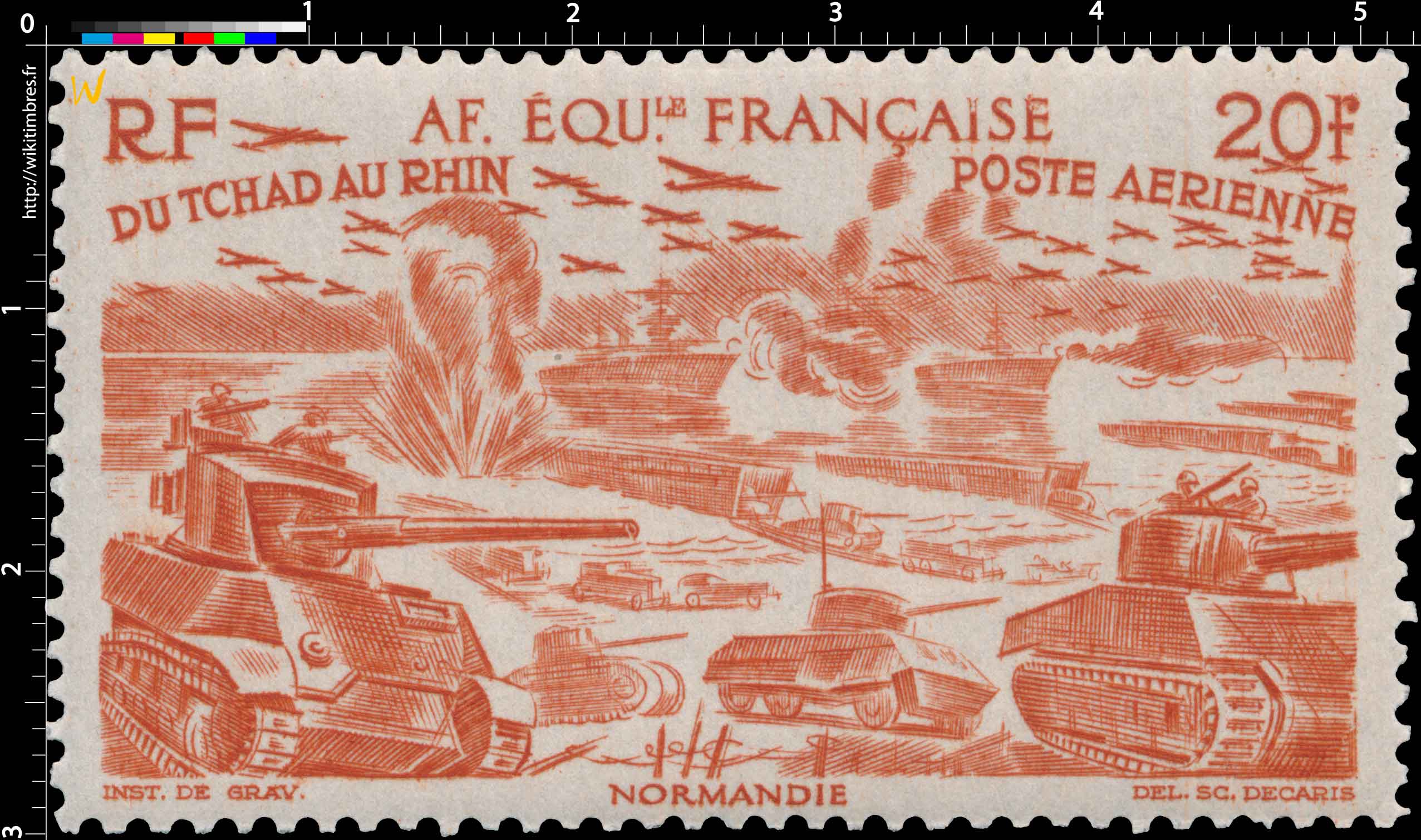 Du Tchad au Rhin Tchad poste aérienne