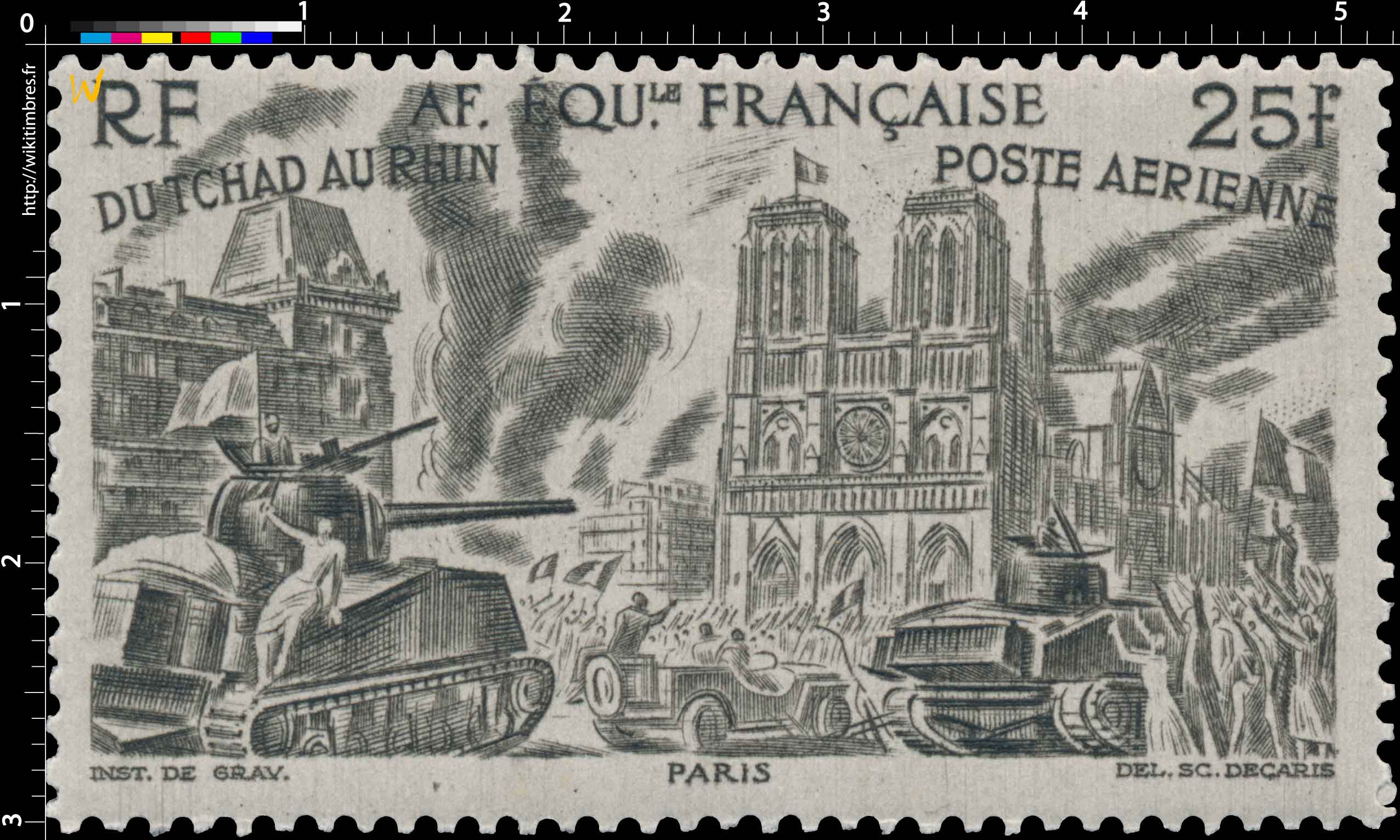 Du Tchad au Rhin Paris poste aérienne