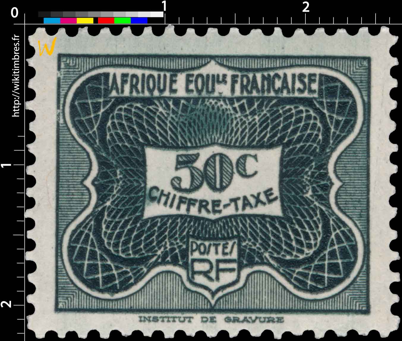 Chiffre taxe Afrique Équatoriale Française