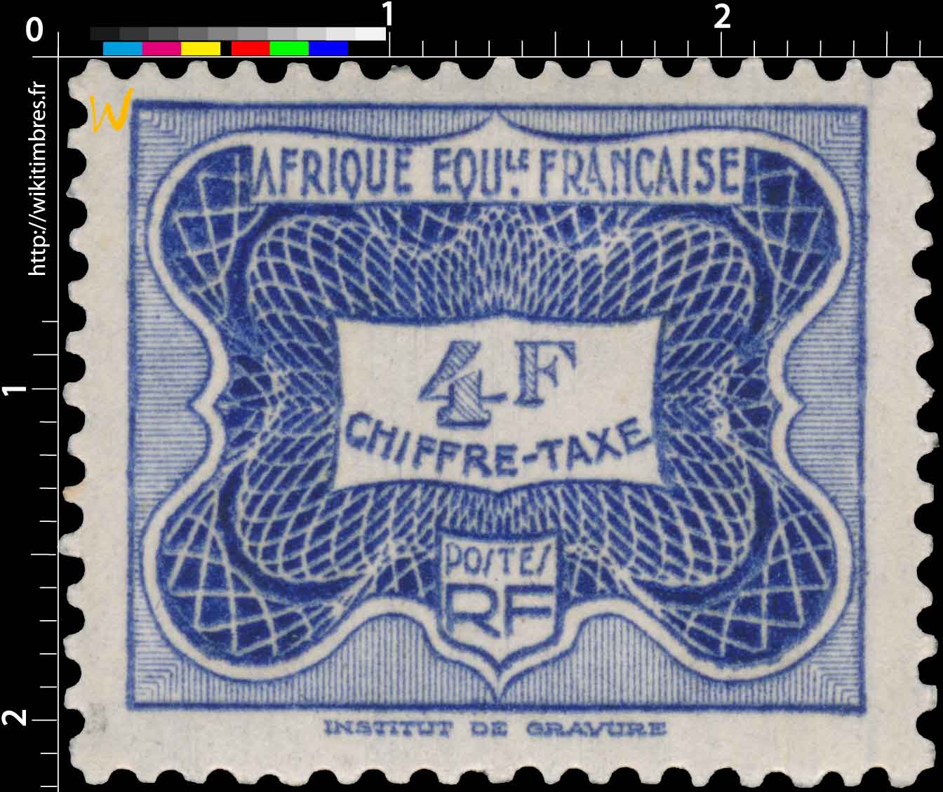 Chiffre taxe Afrique Équatoriale Française