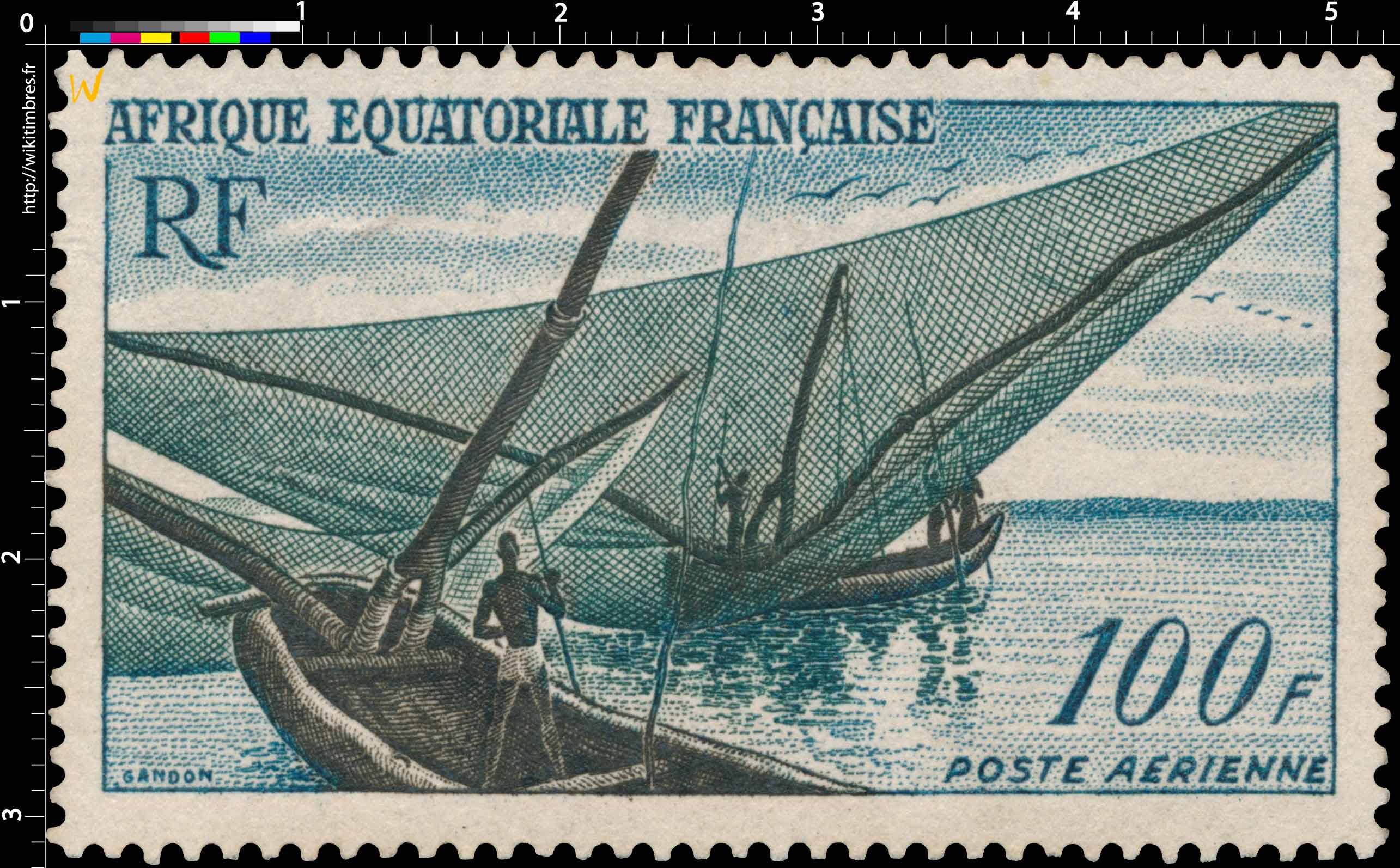 Afrique Équatoriale Française poste aérienne