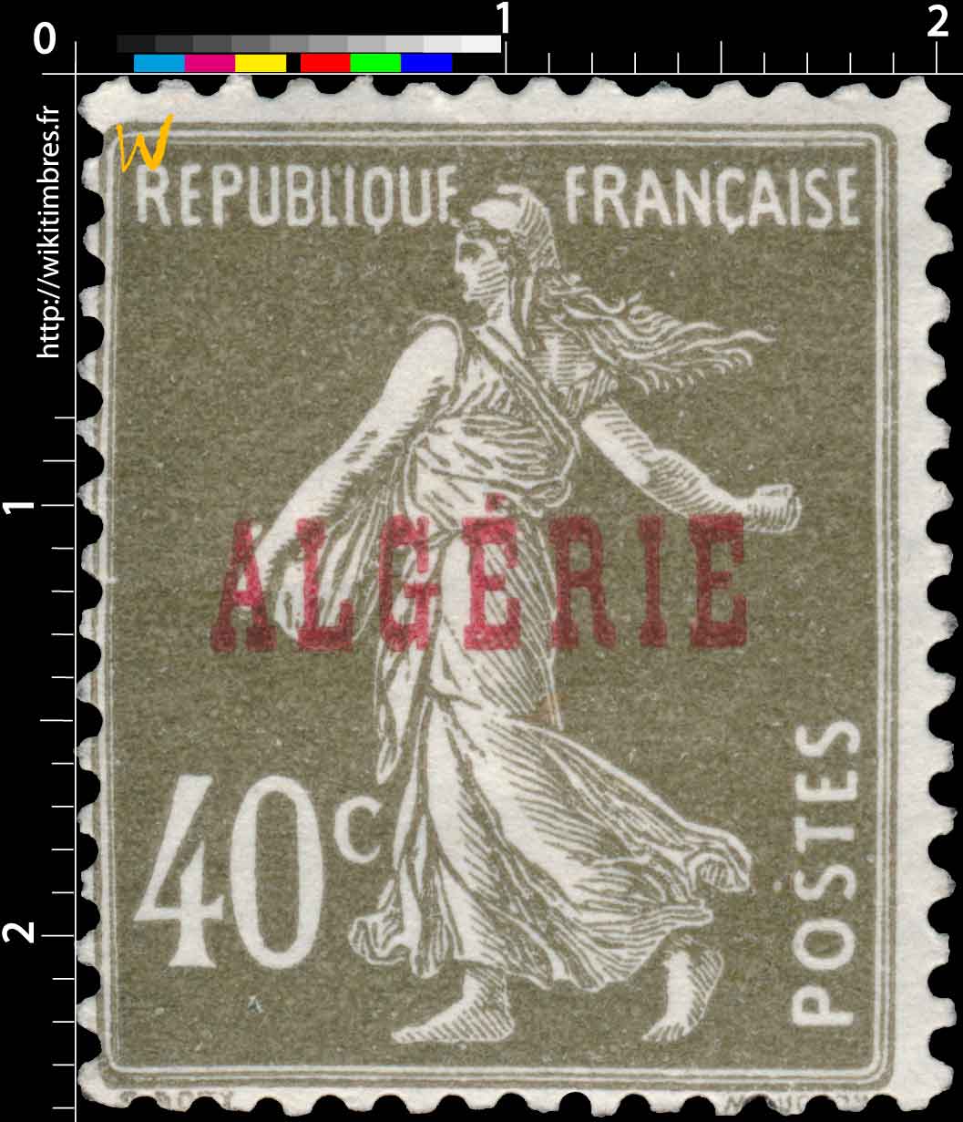 Algérie - Type Semeuse