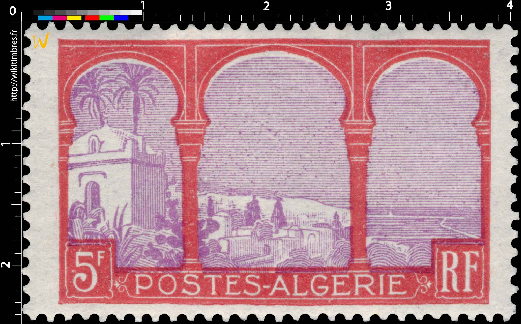 Algérie - Vue prise de Mustapha supérieur