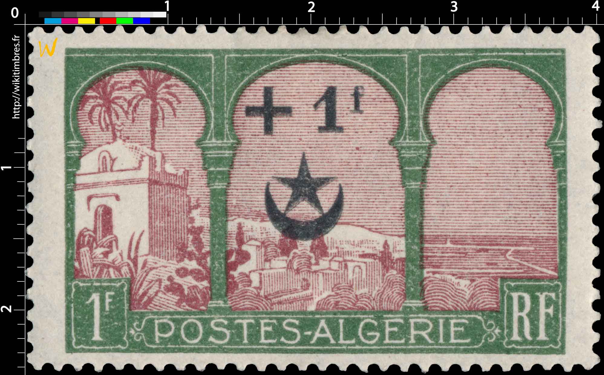 Algérie - Vue prise de Mustapha supérieur