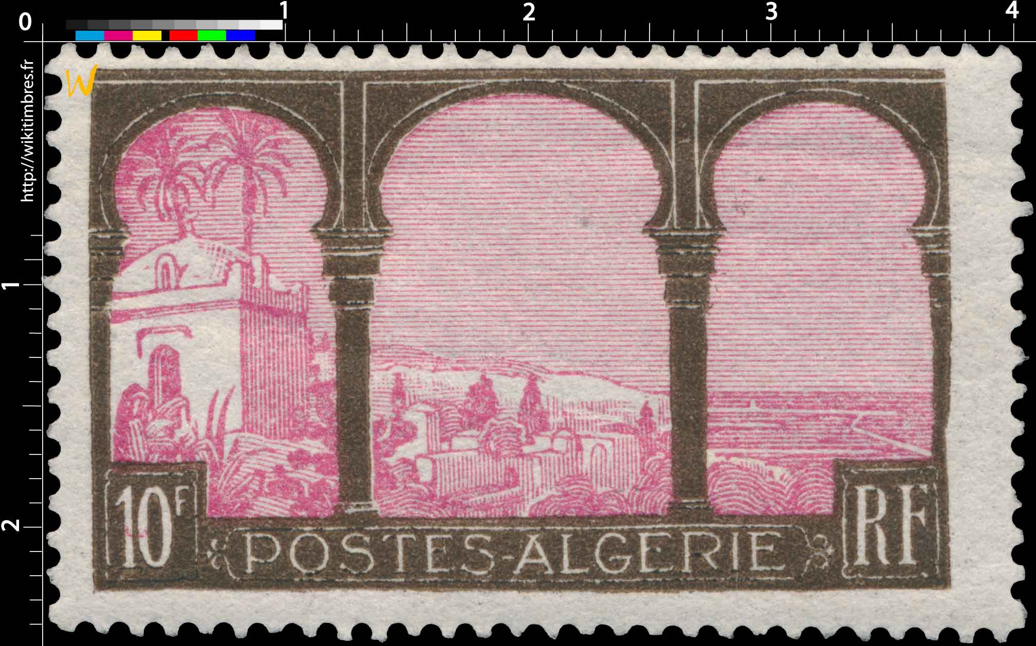 Algérie - Vue prise de Mustapha supérieur   