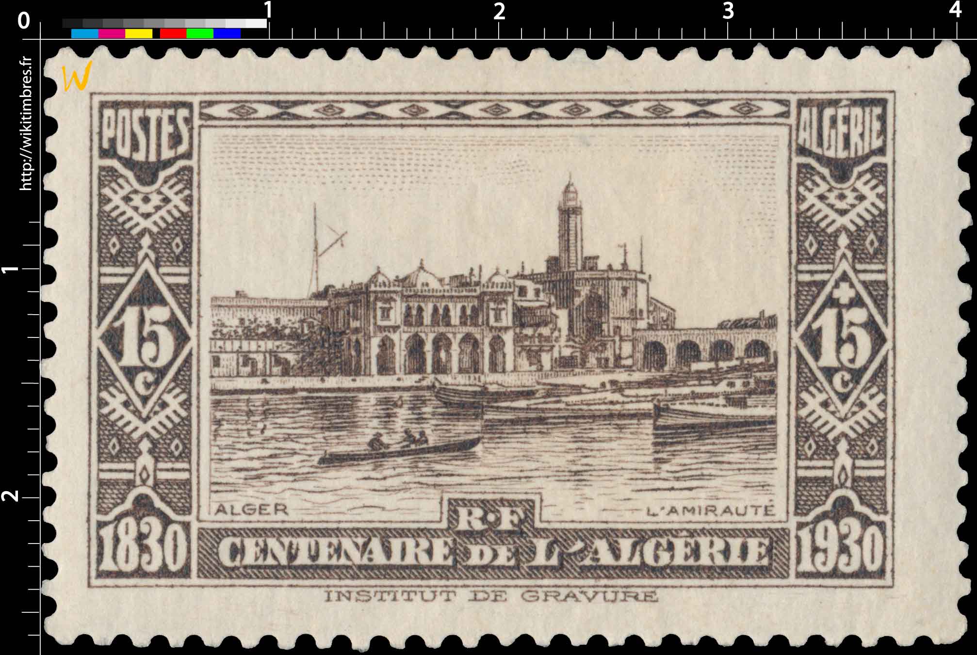 Algérie - Alger - L'Amirauté - Centenaire de l'Algérie 1830 - 1930