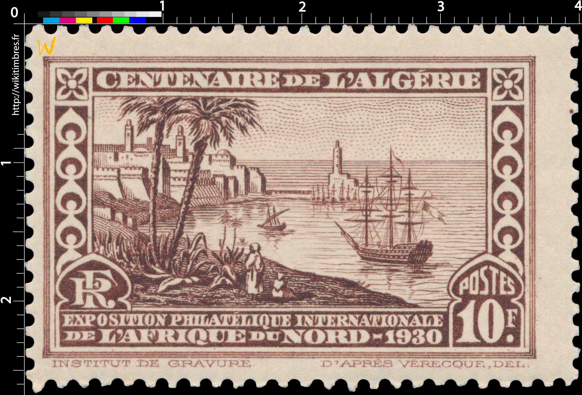 Algérie - Centenaire de l'Algérie exposition philatélique internationale de l'Afrique du nord 1930