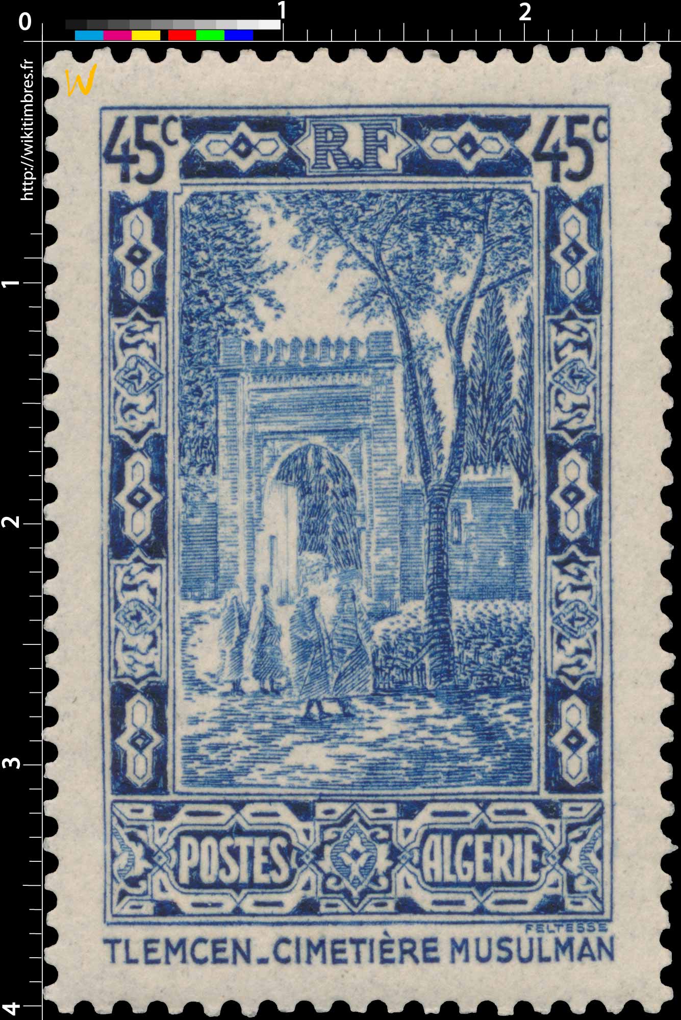 Algérie - Cimetière musulman à Tlemcen