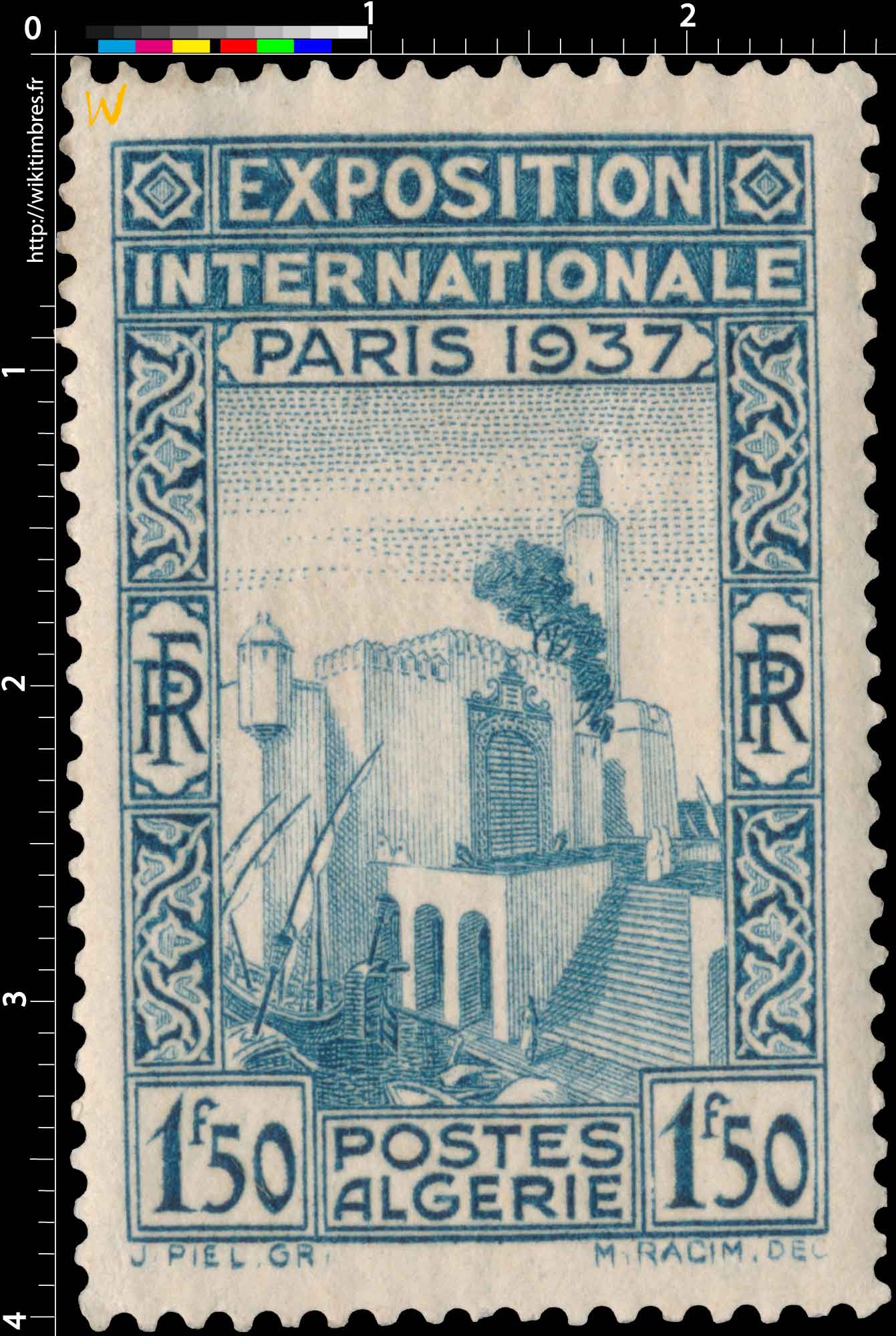 Algérie - Exposition internationale Paris 1937