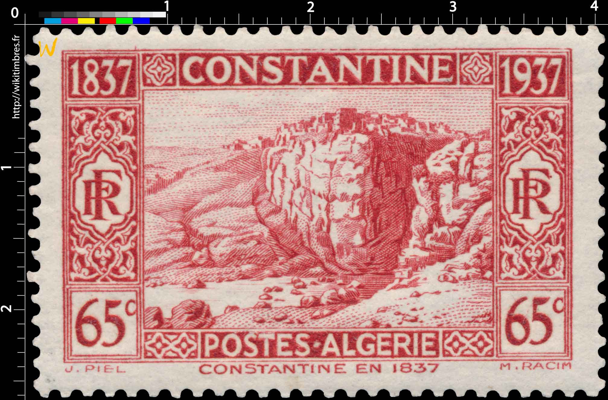 Algérie - Constantine en 1837