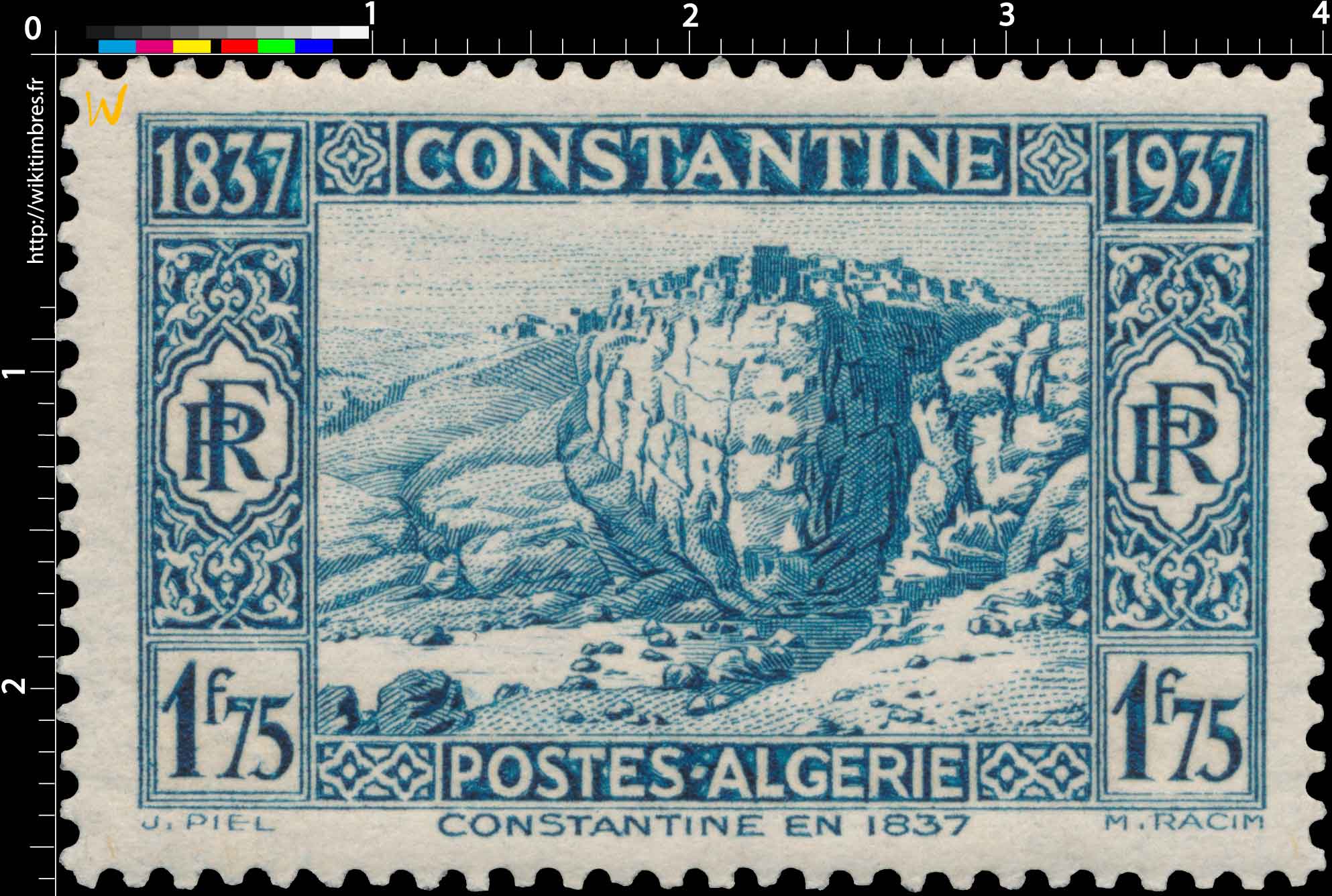 Algérie - Constantine en 1837