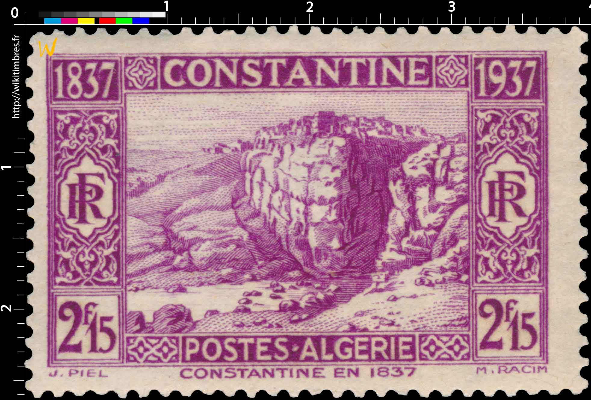Algérie - Constantine, en 1837