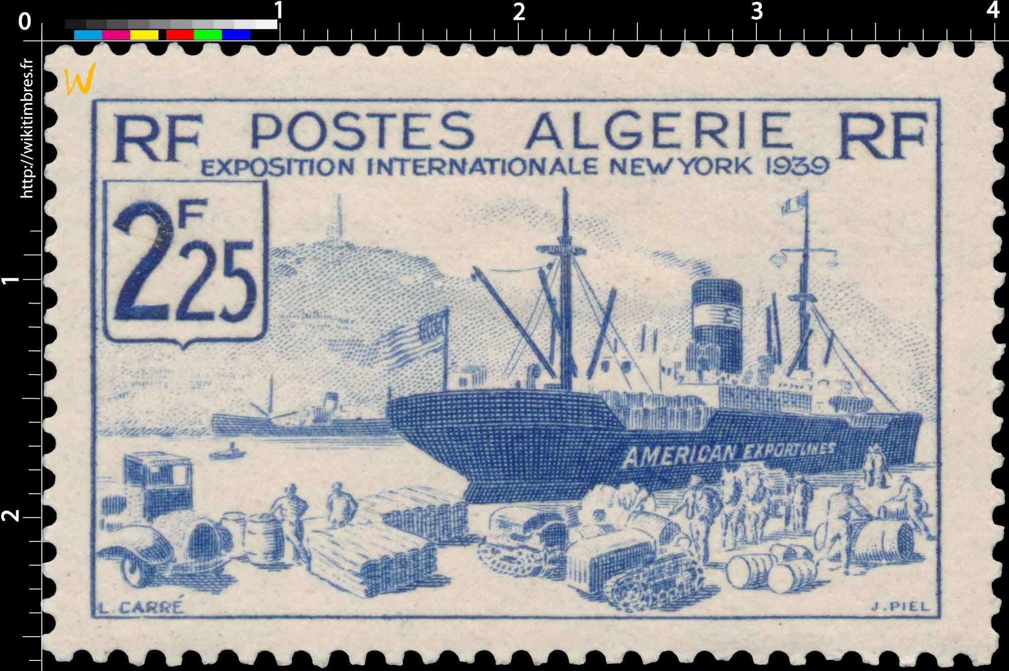 Algérie - Exposition internationale New-York 1939