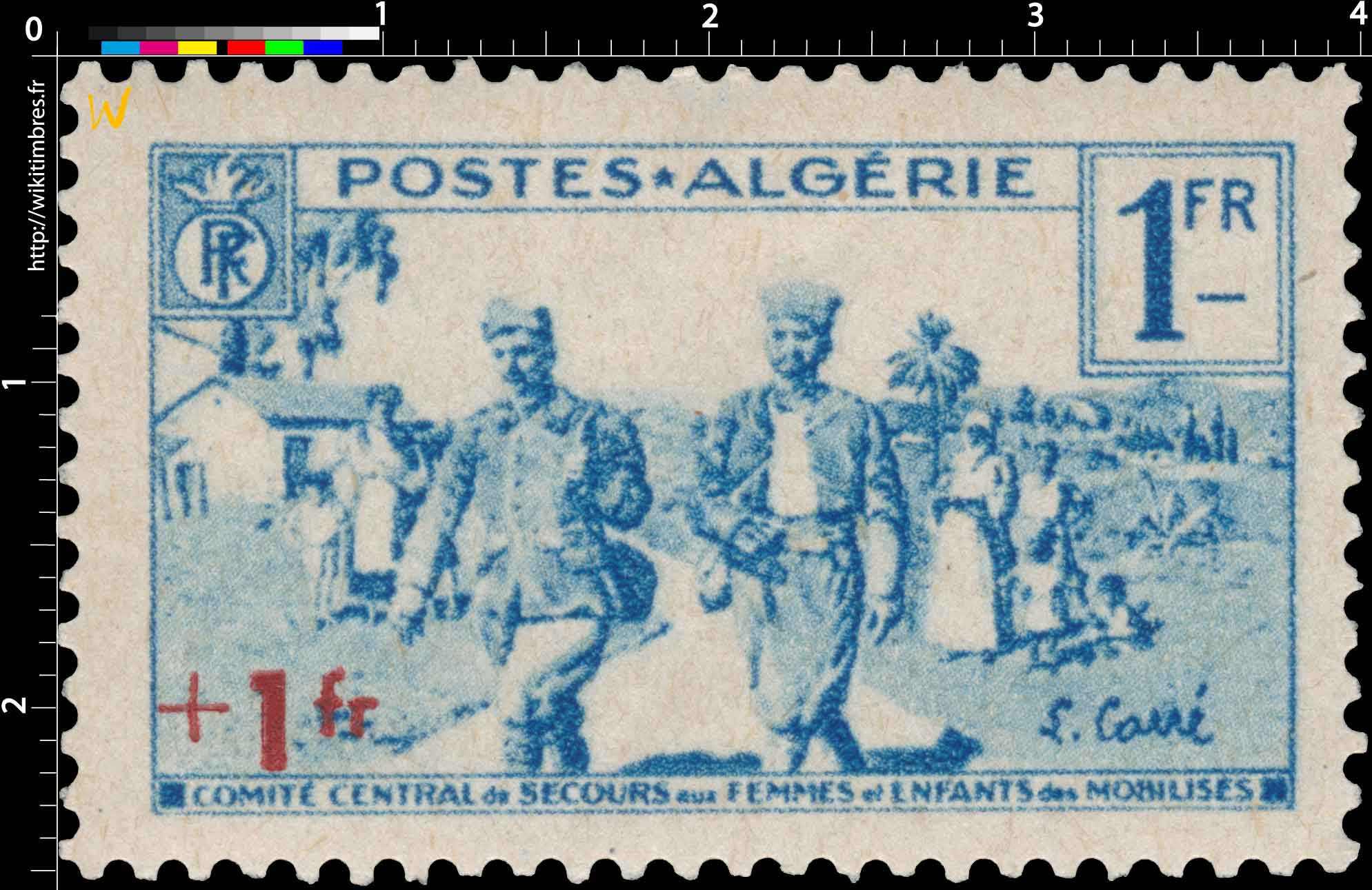 Algérie - Comité central de secours aux femmes et enfants des mobilisés