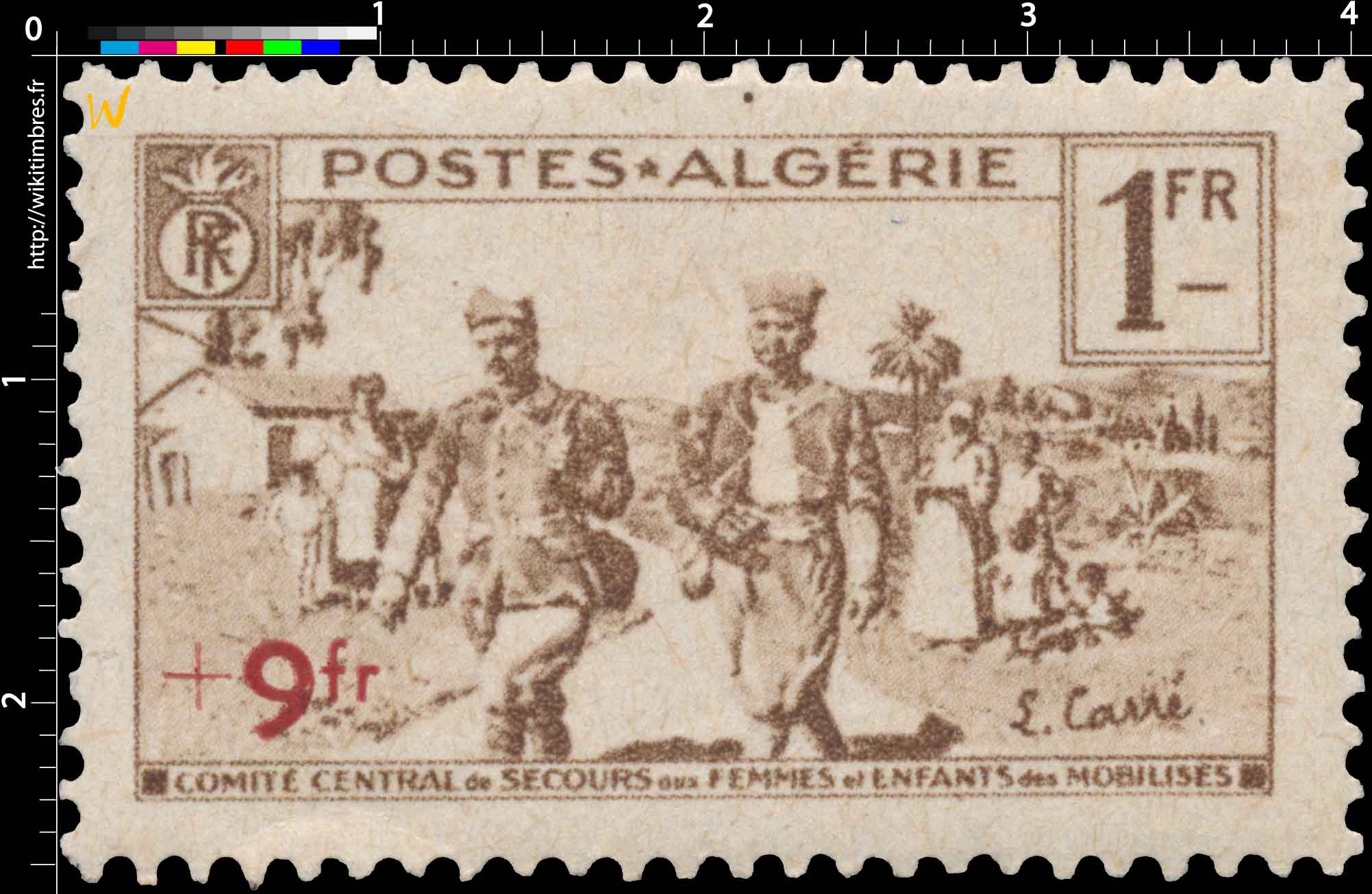 Algérie - Comité central de secours aux femmes et enfants des mobilisés