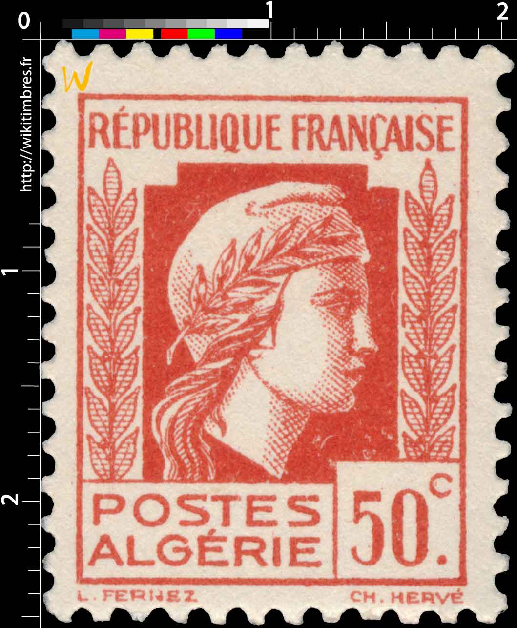 Algérie - Type Marianne d'Alger